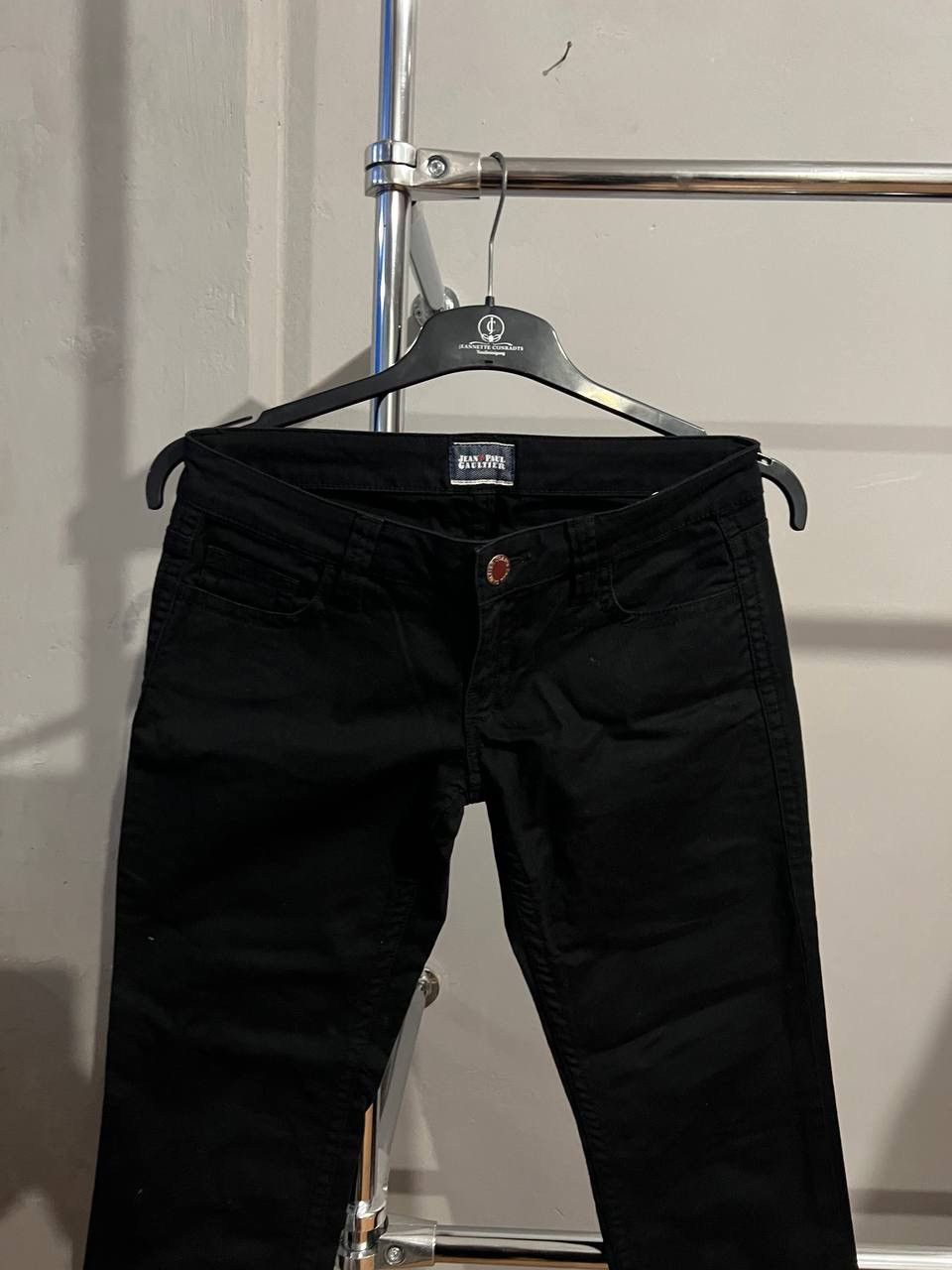 Jean Paul Gaultier JEAN PAUL GAULTIER VINTAGE ICON WOMEN DENIMBLACK JEANS PANTS Size 28" / US 6 / IT 42 - 5 Thumbnail