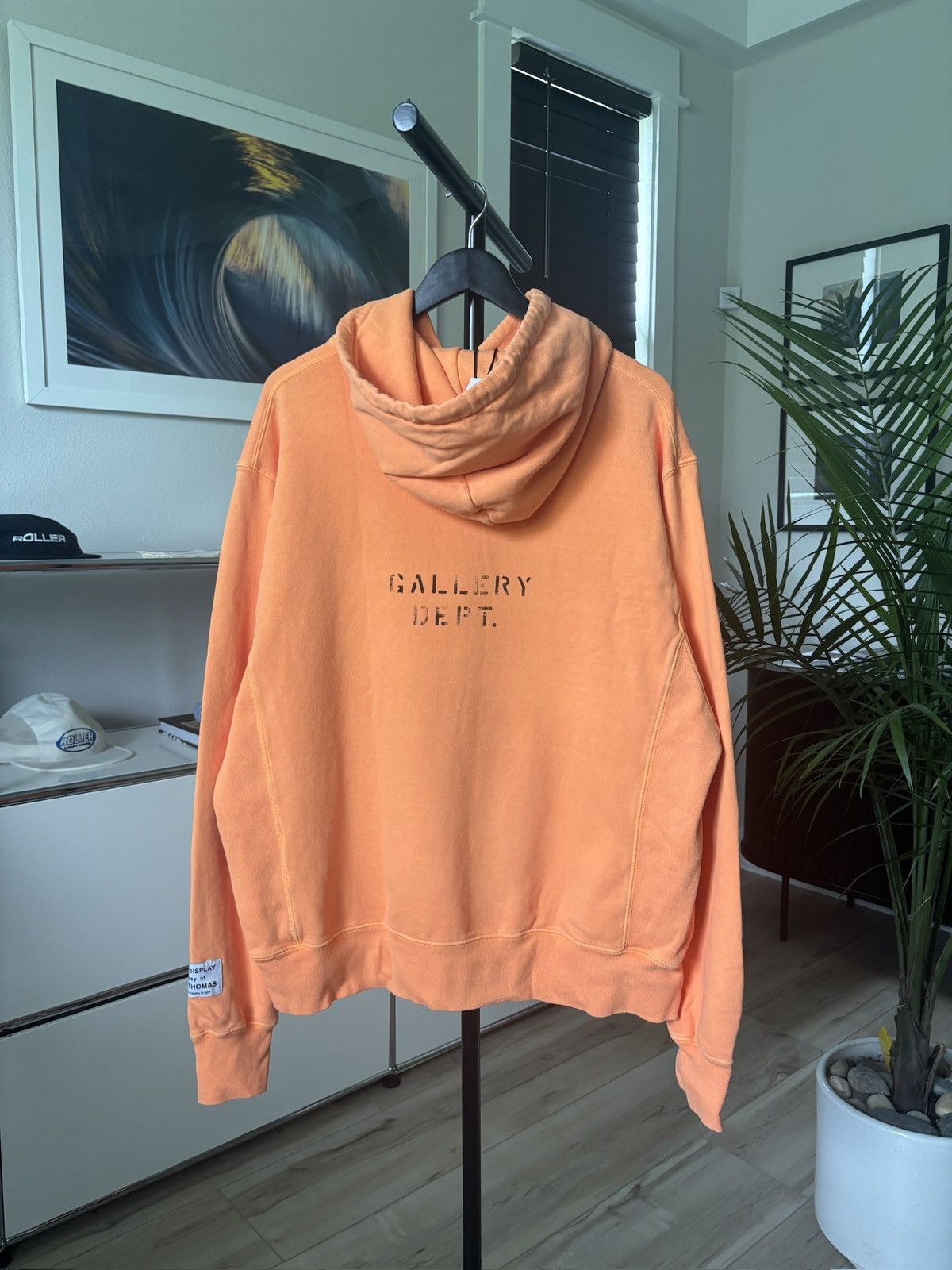 Gallery Dept. GALLERY DEPT - STENCIL PRISON LOGO HOODIE Size US XXL / EU 58 / 5 - 2 Thumbnail