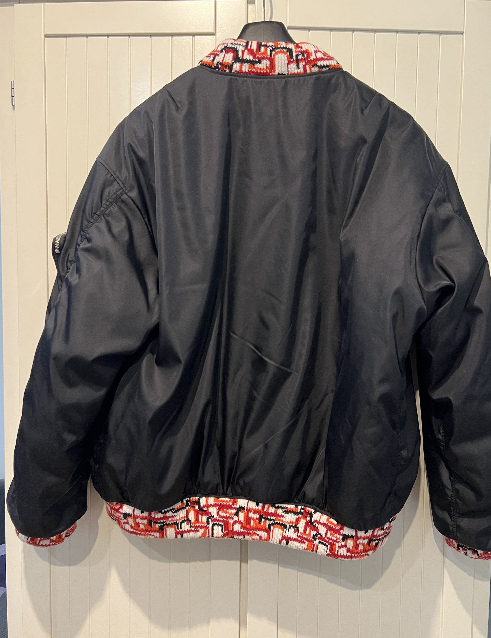 Prada FW'21 Bomber Re-Nylon Size US L / EU 52-54 / 3 - 3 Thumbnail