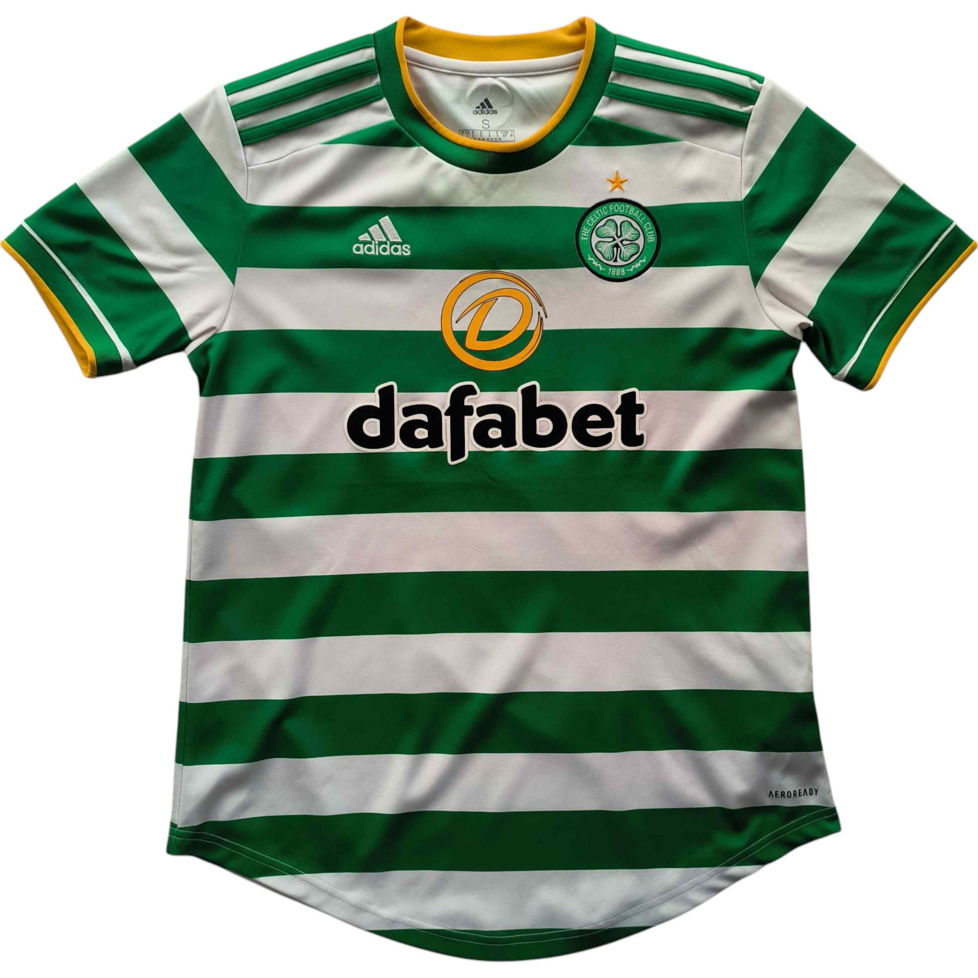 Adidas Celtic 2020-21 Adidas home football jersey shirt size S Size US S / EU 44-46 / 1 - 1 Thumbnail