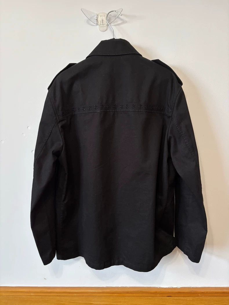 Saint Laurent Paris Saint Laurent 20SS Black Drill Jacket- Size US L / EU 52-54 / 3 - 3 Thumbnail