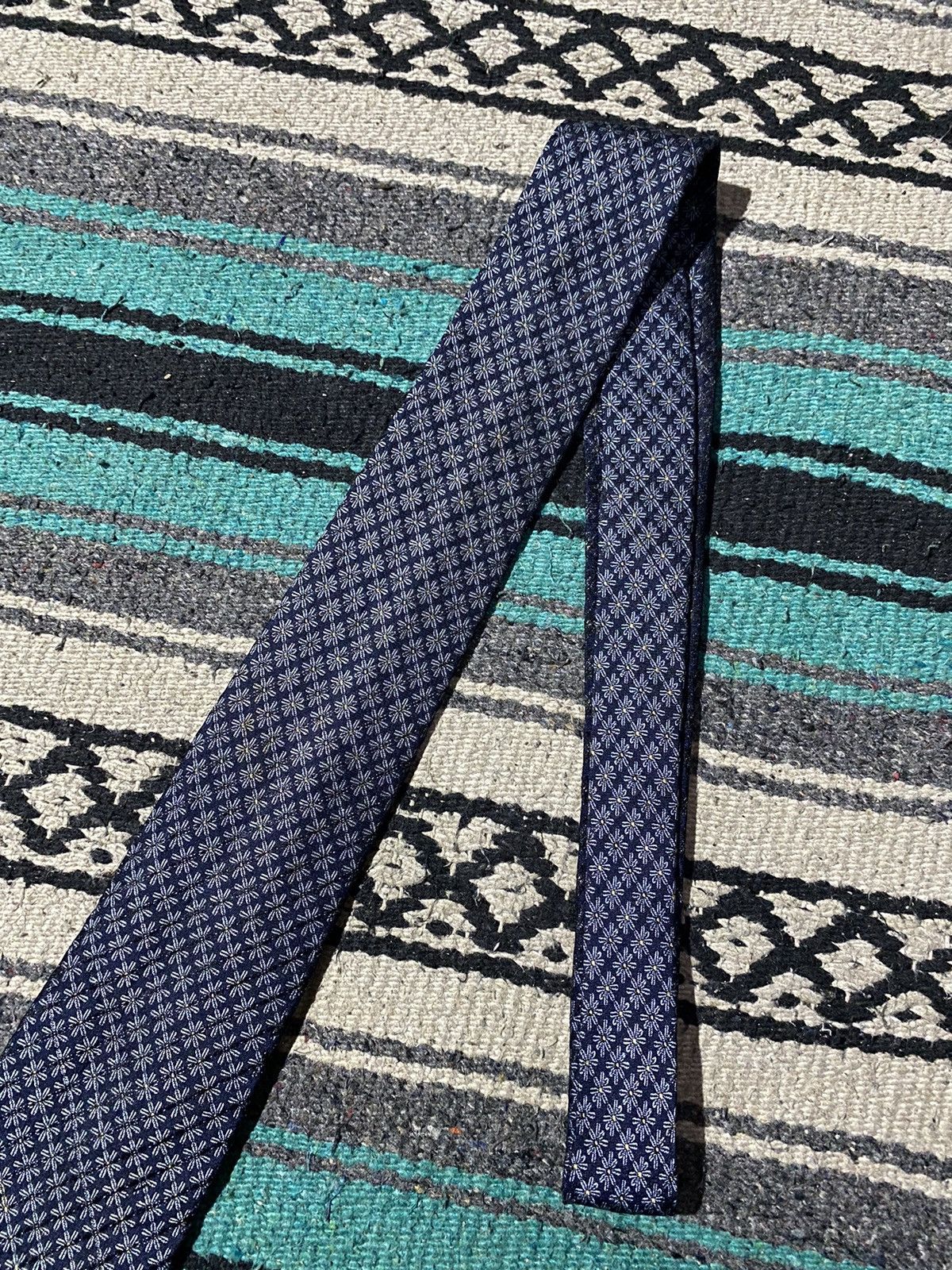 Hermes 1990s Hermes - Vintage Pattern Silk Tie Size ONE SIZE - 6 Thumbnail