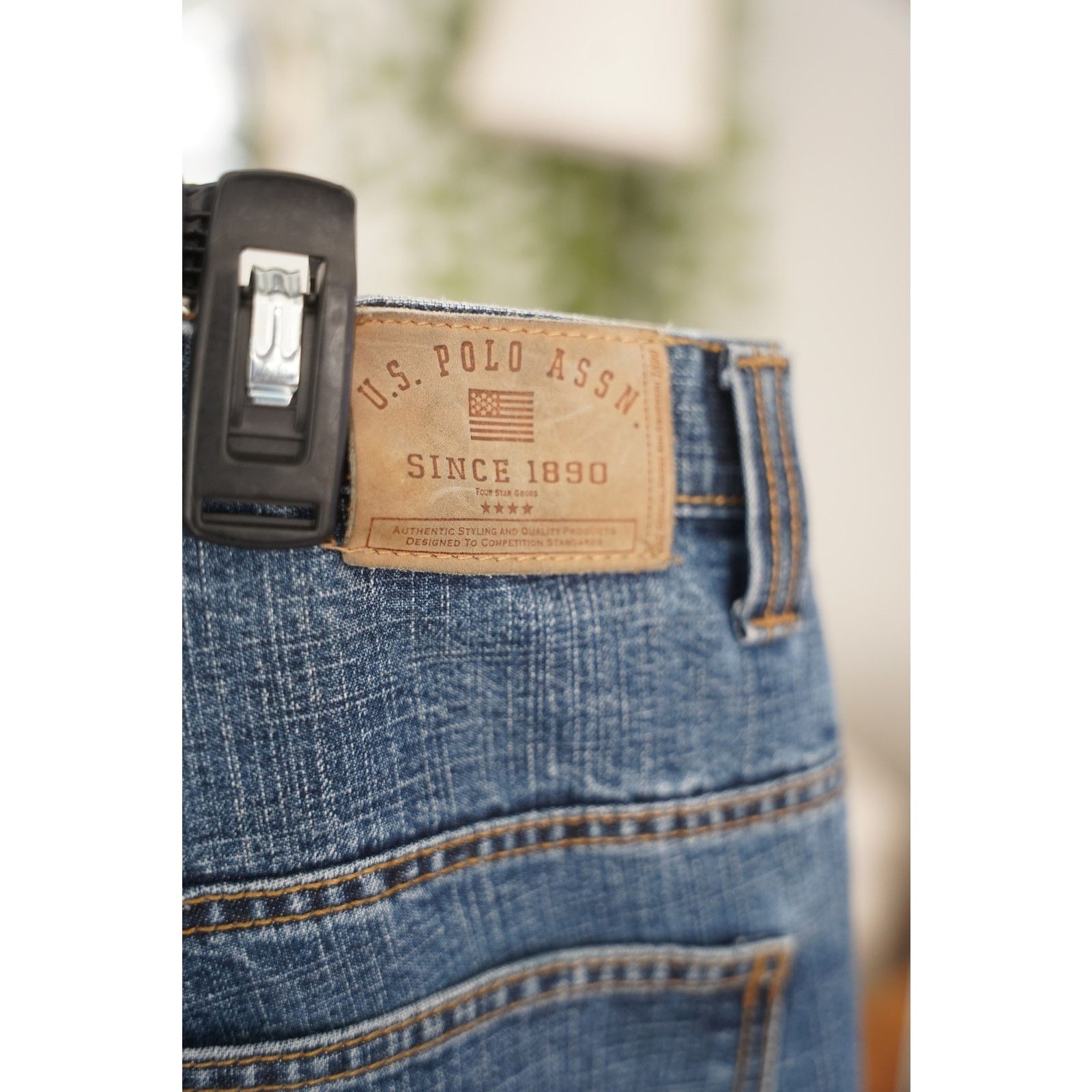 U.S. Polo Assn. Y2K US Polo Assn Embordered Baggy Carpenter Pants Size US 38 / EU 54 - 2 Thumbnail