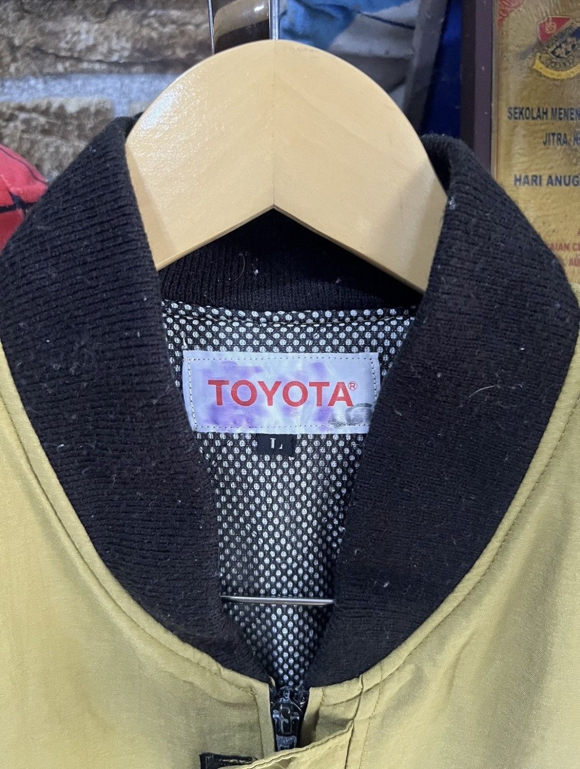 Other 🔥Vintage Toyota Zipper Jacket Size US L / EU 52-54 / 3 - 13 Thumbnail