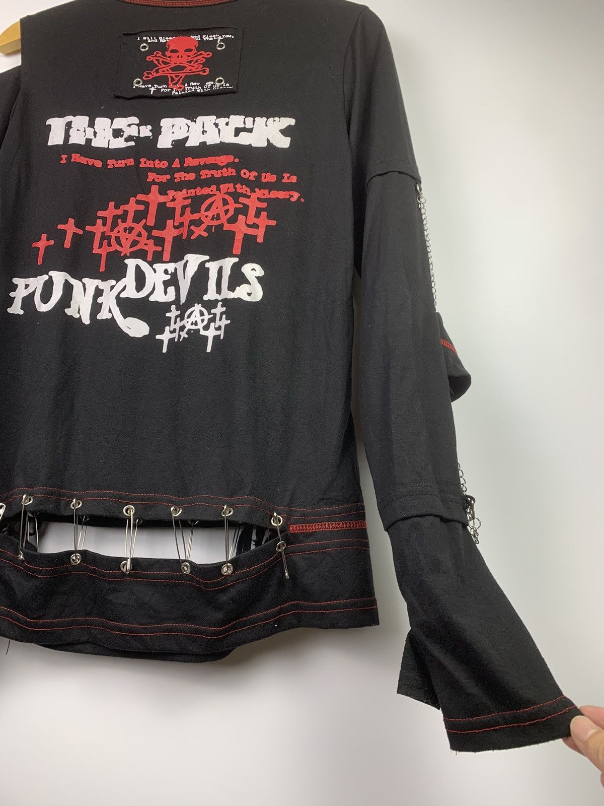 14th Addiction × If Six Was Nine × Japanese Brand Japanese Gothic the pack Punk Devils dark style Size US M / EU 48-50 / 2 - 8 Thumbnail