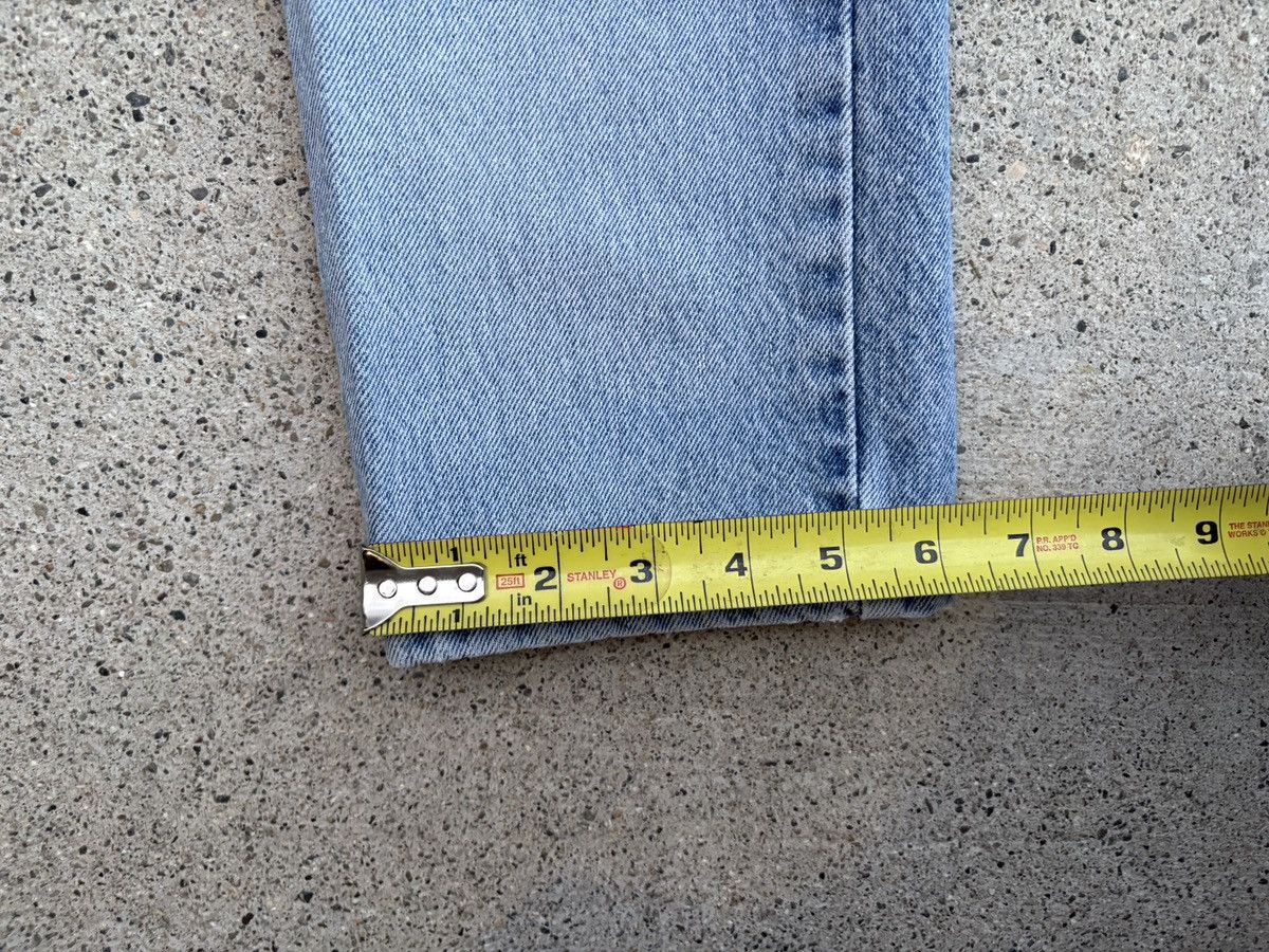 Guess × Vintage Vintage 90s Guess USA Straight Fit Light Indigo Jeans Sz. 26 Size 26" / US 2 / IT 38 - 6 Thumbnail