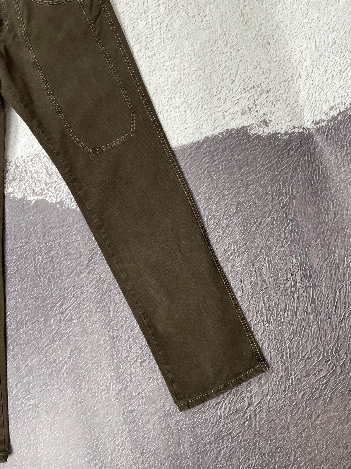 Jeckerson Jeckerson vintage brown smart casual denim pants Size US 34 / EU 50 - 6 Thumbnail