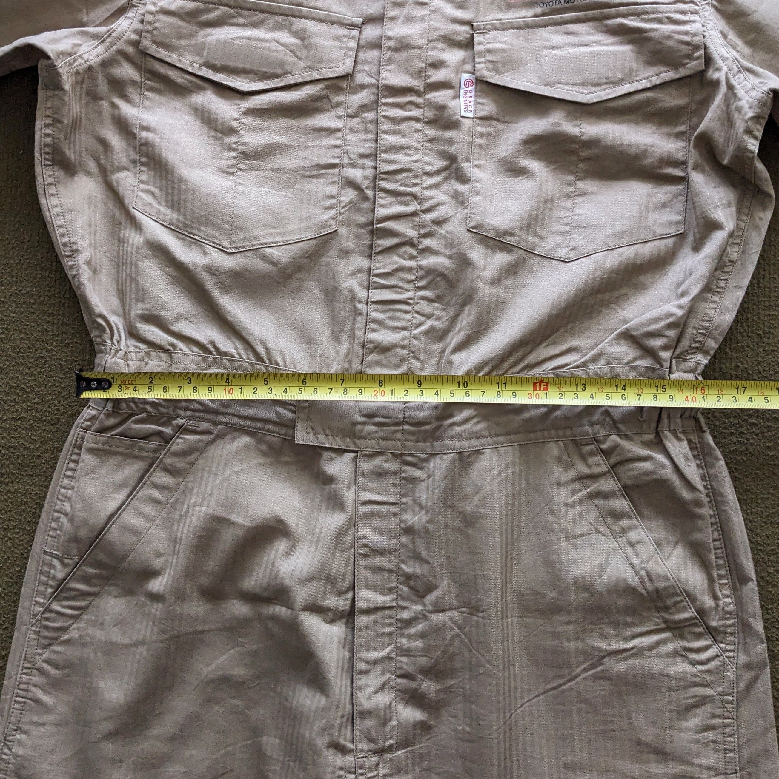 Vintage Vintage TRD TOYOTA Racing Coverall Workwear Custom Jacket Size US S / EU 44-46 / 1 - 9 Thumbnail