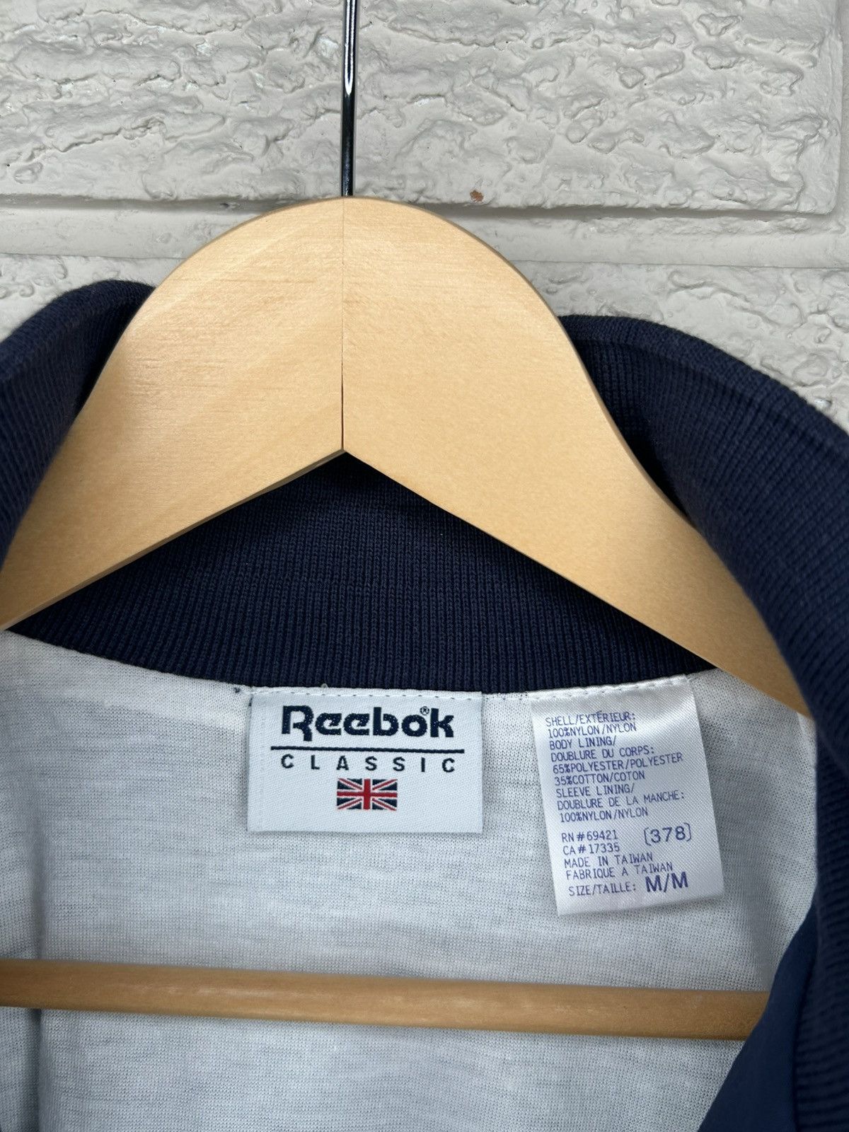 Reebok Vintage Reebok Classic Embroidered Jacket Size US L / EU 52-54 / 3 - 9 Thumbnail