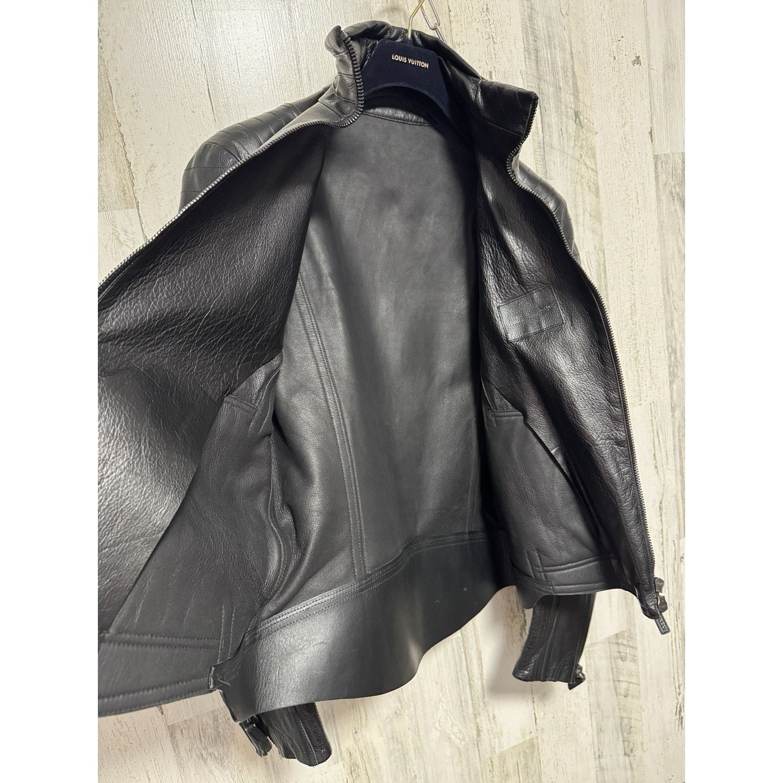 Bally Bally Single Ride Bike Leather Jacket Size M $2400 Size US M / EU 48-50 / 2 - 2 Thumbnail