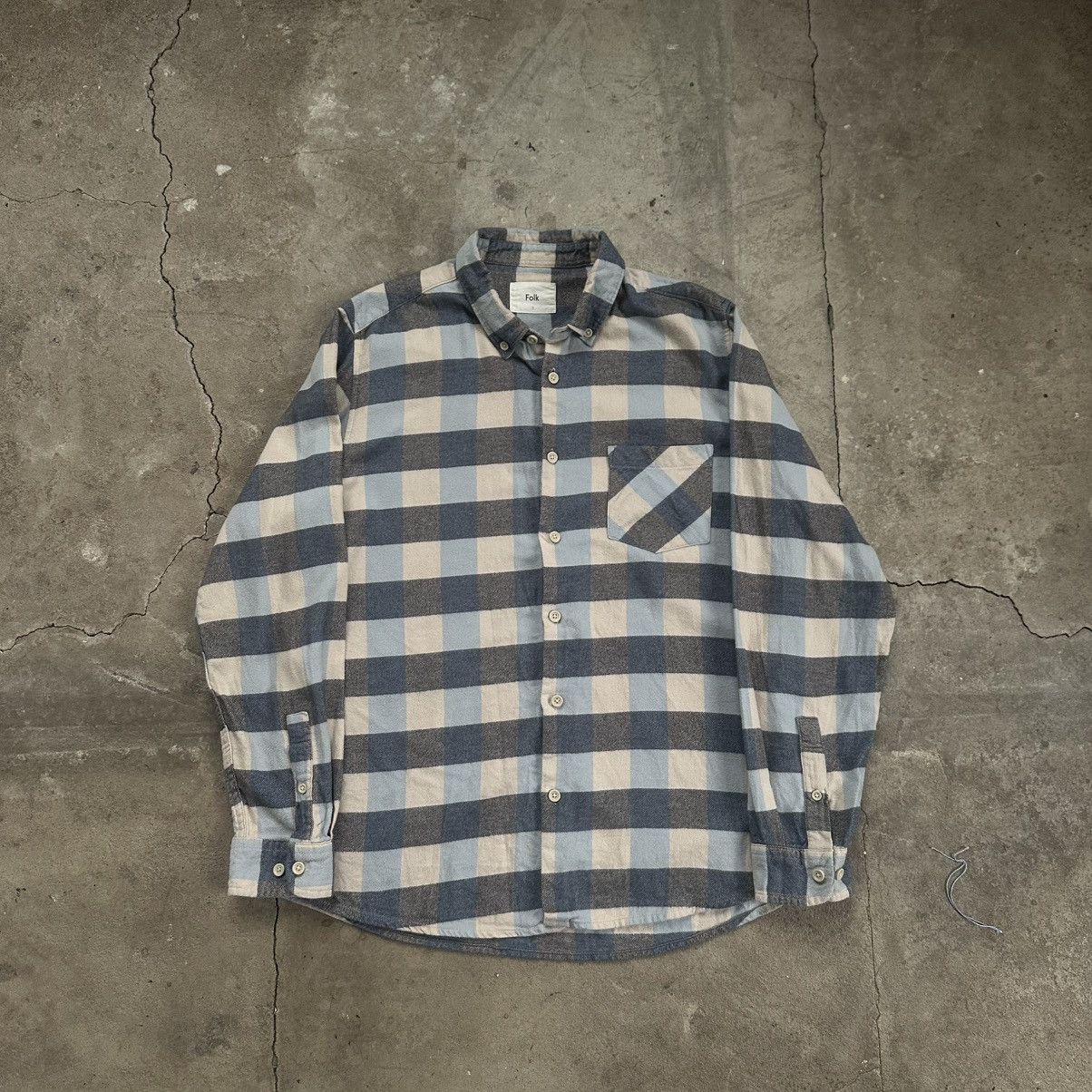 Flannel Folk flannel shirt size XL Size US XL / EU 56 / 4 - 1 Thumbnail