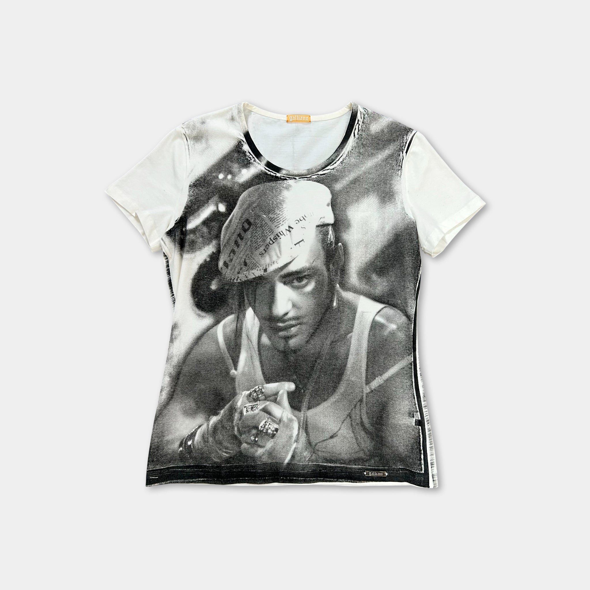 John Galliano SS89 GALLIANO'S GIRL TEE | Grailed