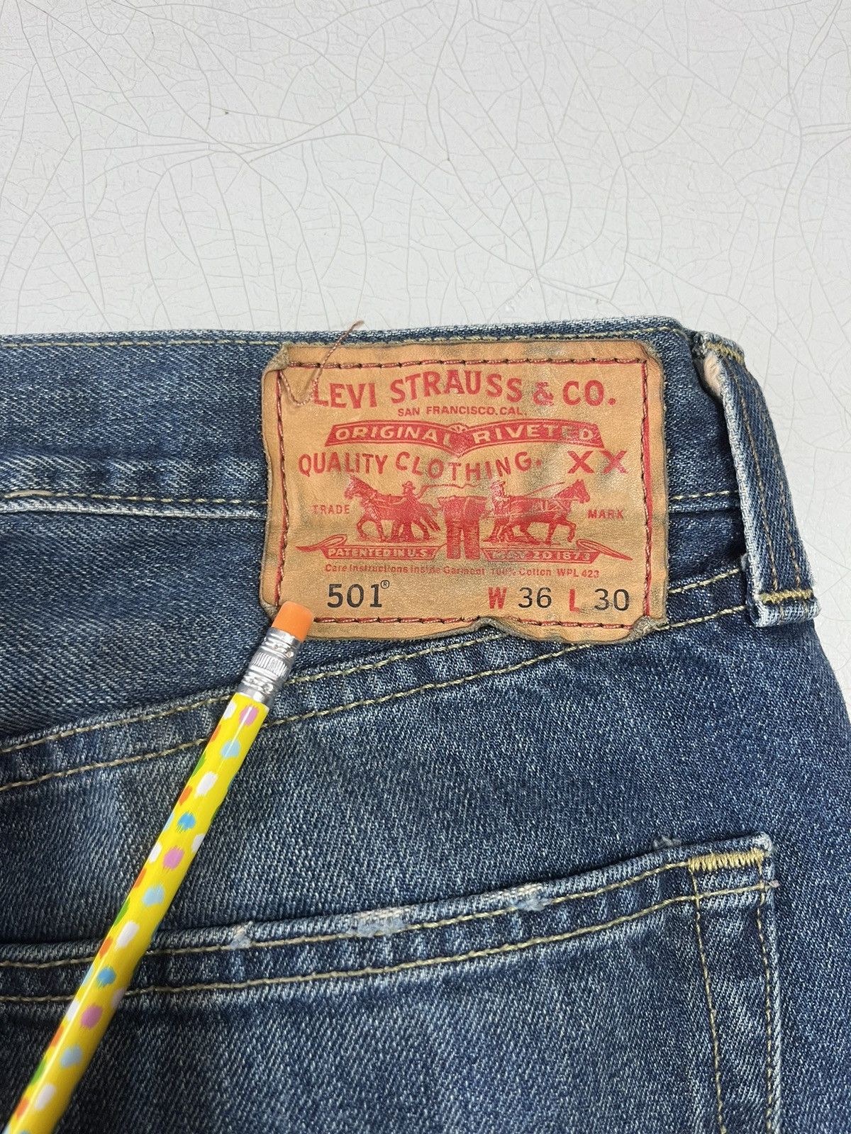 Levi's Levis 501 jeans Size US 35 - 4 Thumbnail