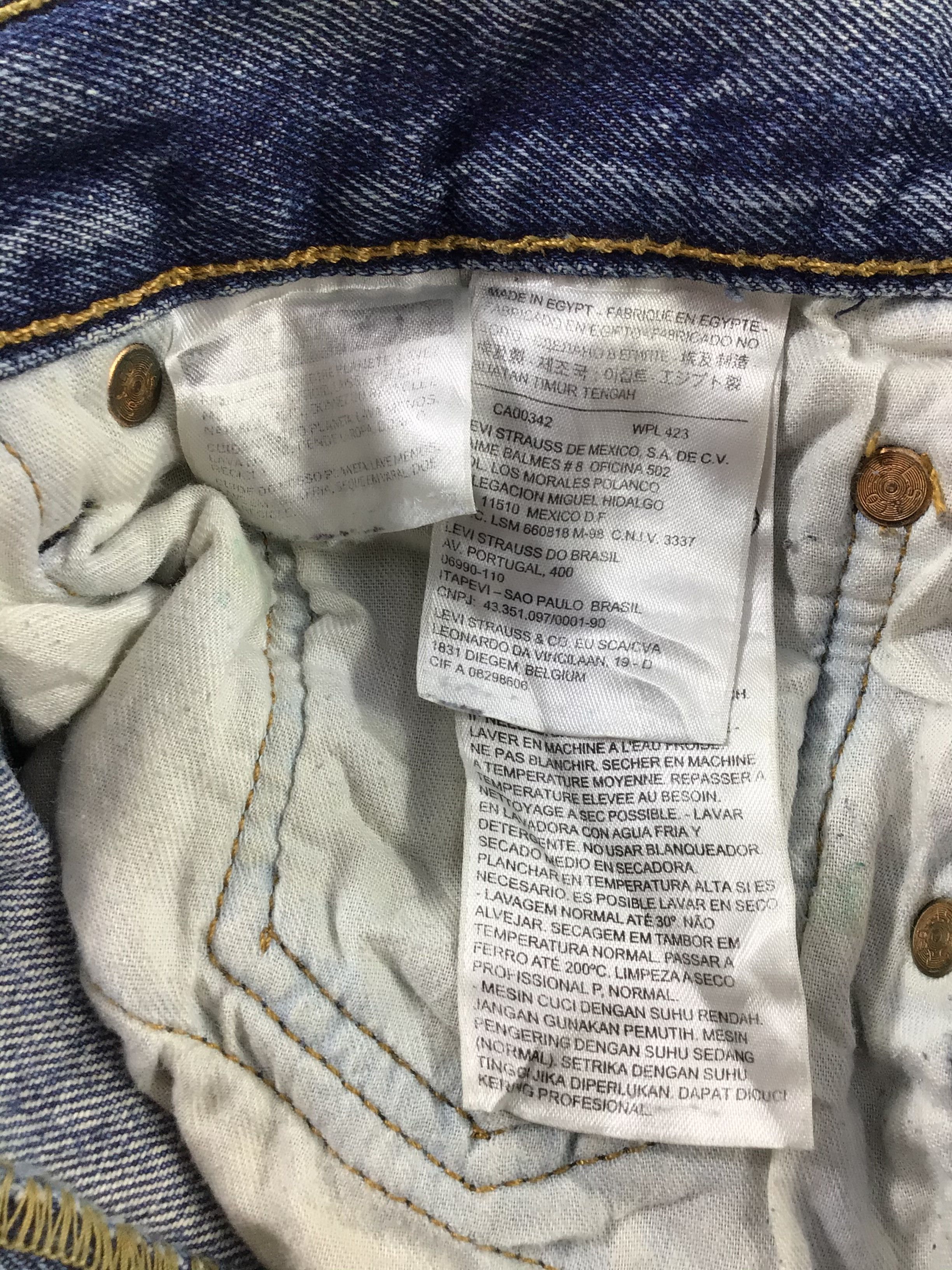 Levi's × Vintage Vintage Levis 501 Jeans-JM573 Size US 36 / EU 52 - 11 Thumbnail