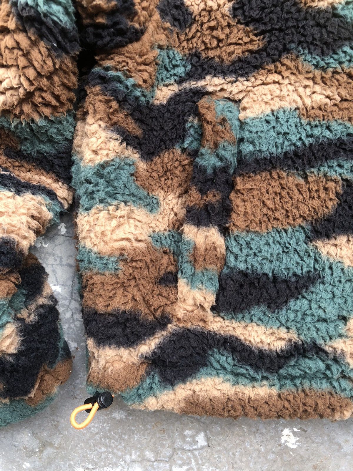 If Six Was Nine × Japanese Brand H&m Japanese Brand Camo Sherpa Fullzipper Jacket Size US M / EU 48-50 / 2 - 8 Thumbnail