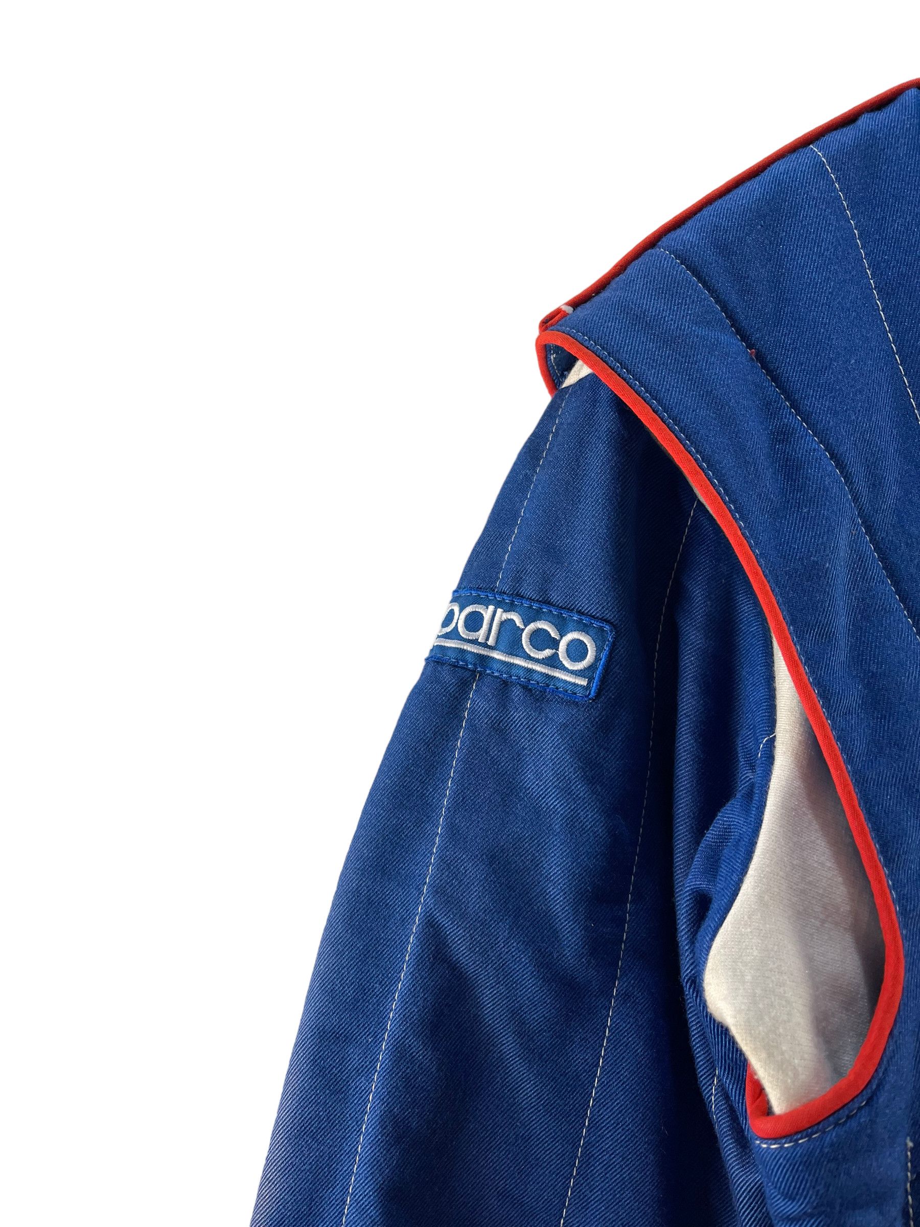 Japanese Brand Vintage Sparco Racing Overall Jacket Size US 34 / EU 50 - 8 Thumbnail