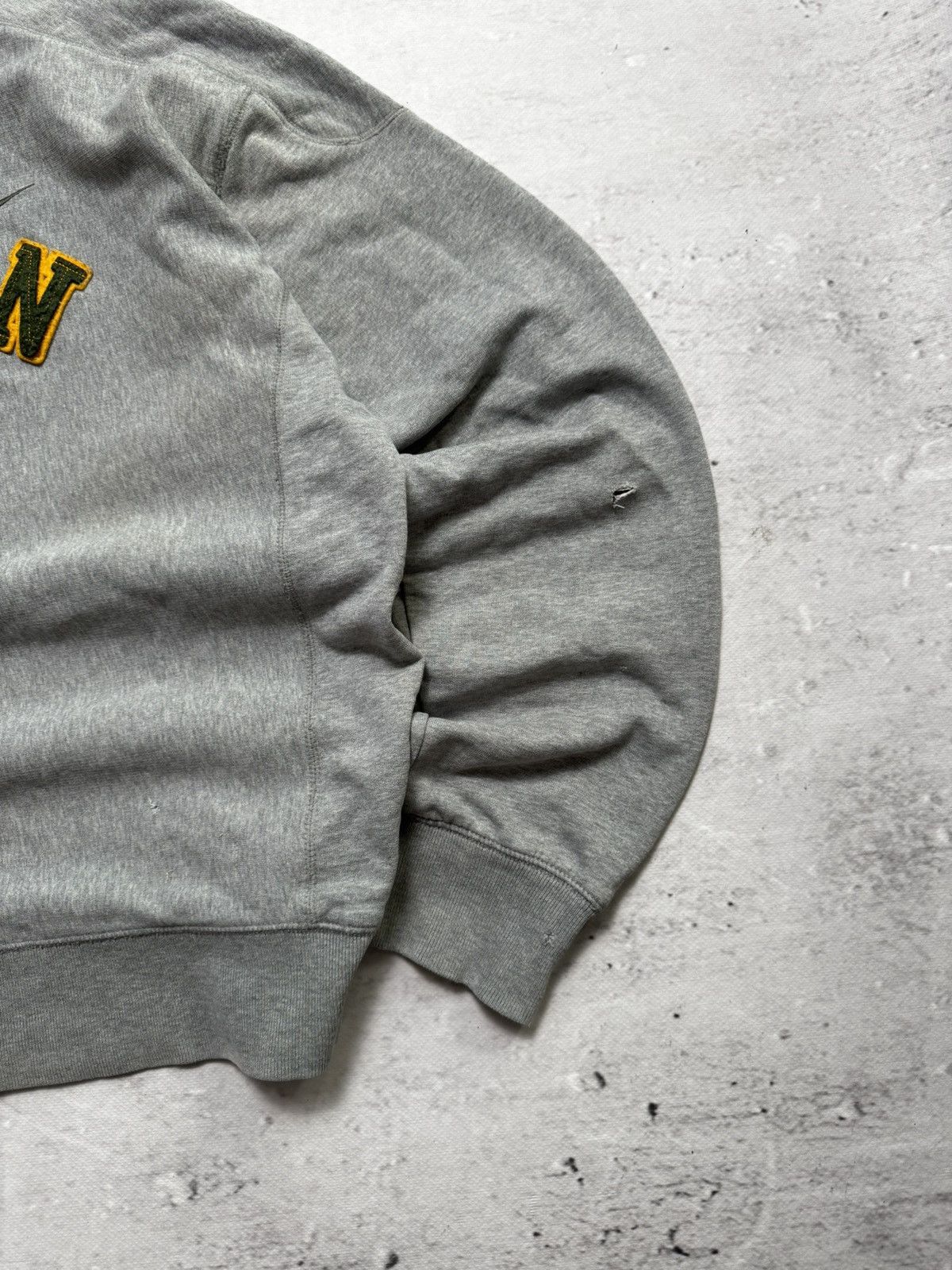 Nike × Vintage NIKE OREGON VINTAGE CENTER LOGO OVERSIZE BOXY SWEATSHIRT Size US L / EU 52-54 / 3 - 4 Thumbnail