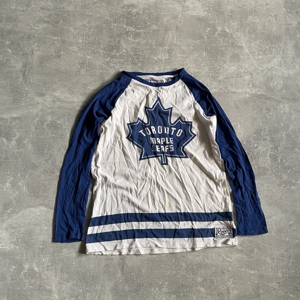 NHL Vintage 90s Toronto Maple Leafs Bulletin AOP NHL Tee shirt Size US S / EU 44-46 / 1 - 1 Thumbnail