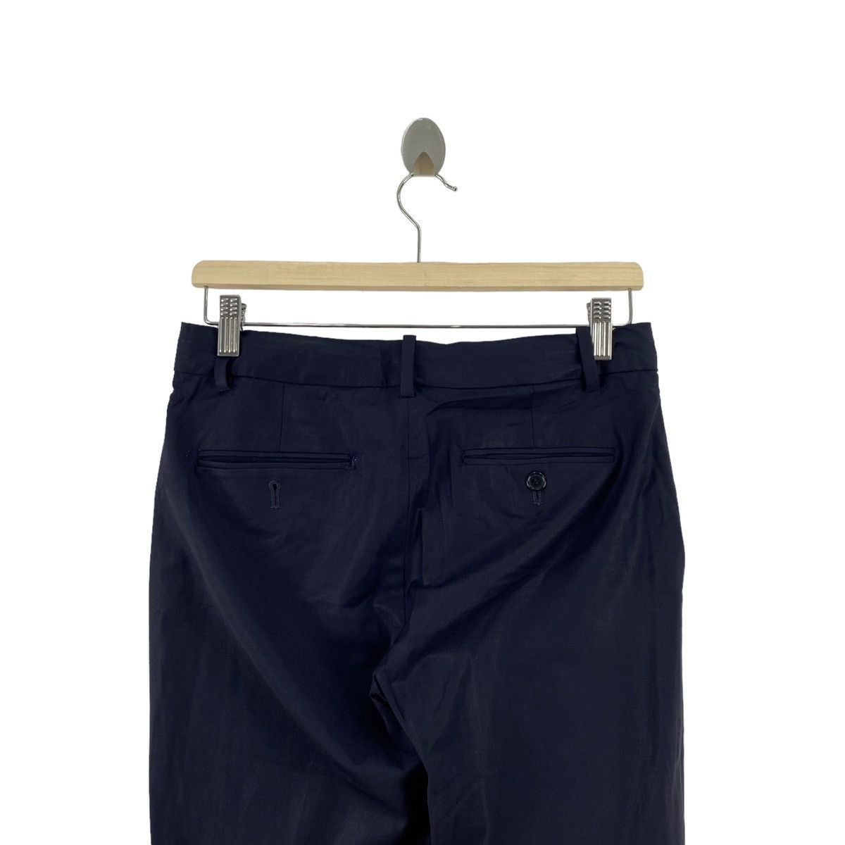 Japanese Brand THEORY Japanese Brand Slim Fit Black Casual Trousers Pant Size US 29 - 4 Thumbnail
