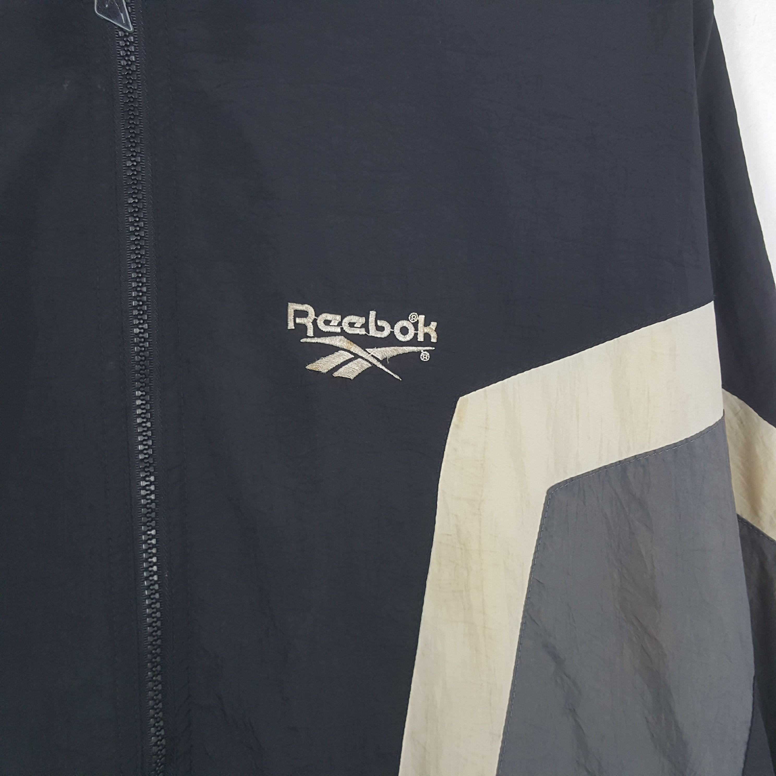Reebok × Vintage Vintage Reebok Sport Windbreaker Zipper Jacket Size US XL / EU 56 / 4 - 4 Thumbnail