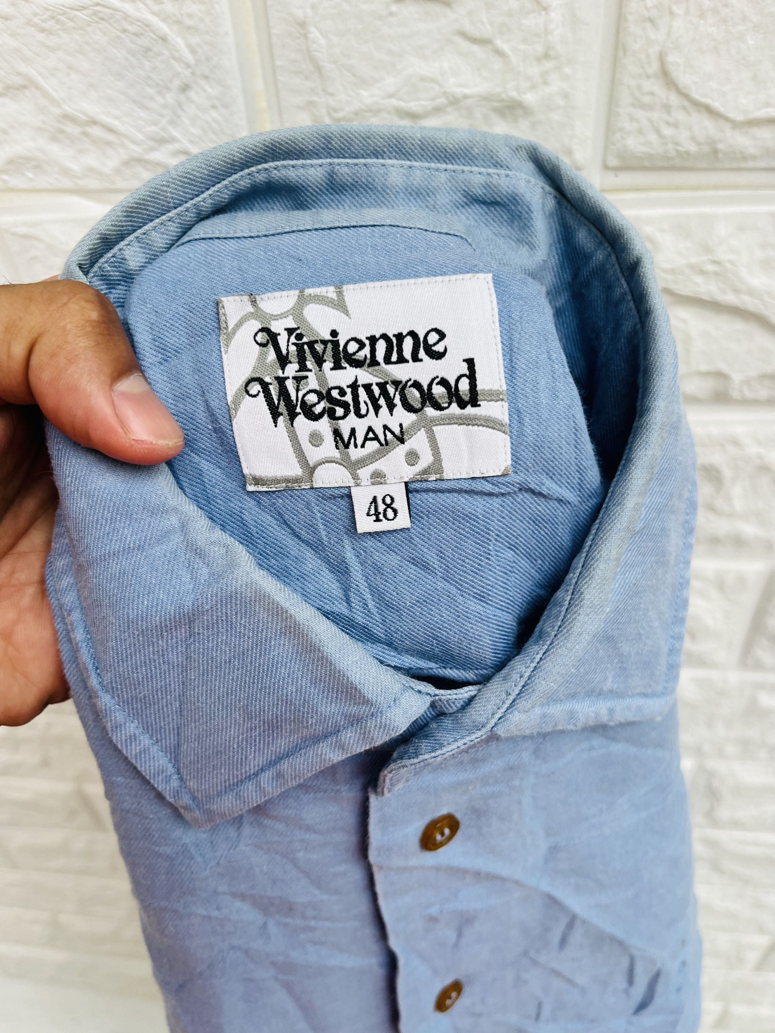 Japanese Brand Vintage Vivien Westwood Designer Fashion Style Shirt Size US M / EU 48-50 / 2 - 10 Thumbnail