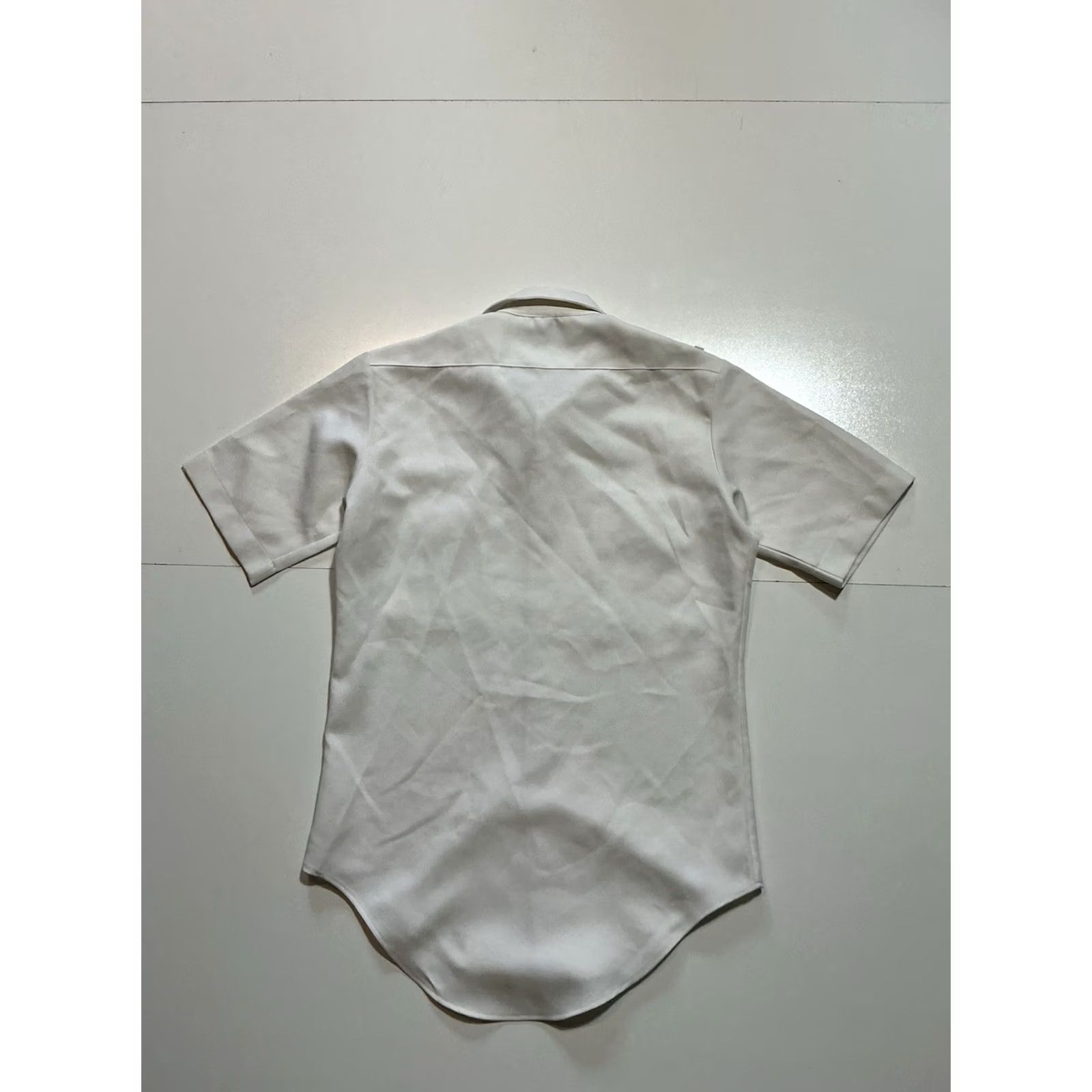 Vintage VINTAGE Sea Eagle USN White S/S Button Front Shirt Sz S 1960s Mens Size US S / EU 44-46 / 1 - 2 Thumbnail