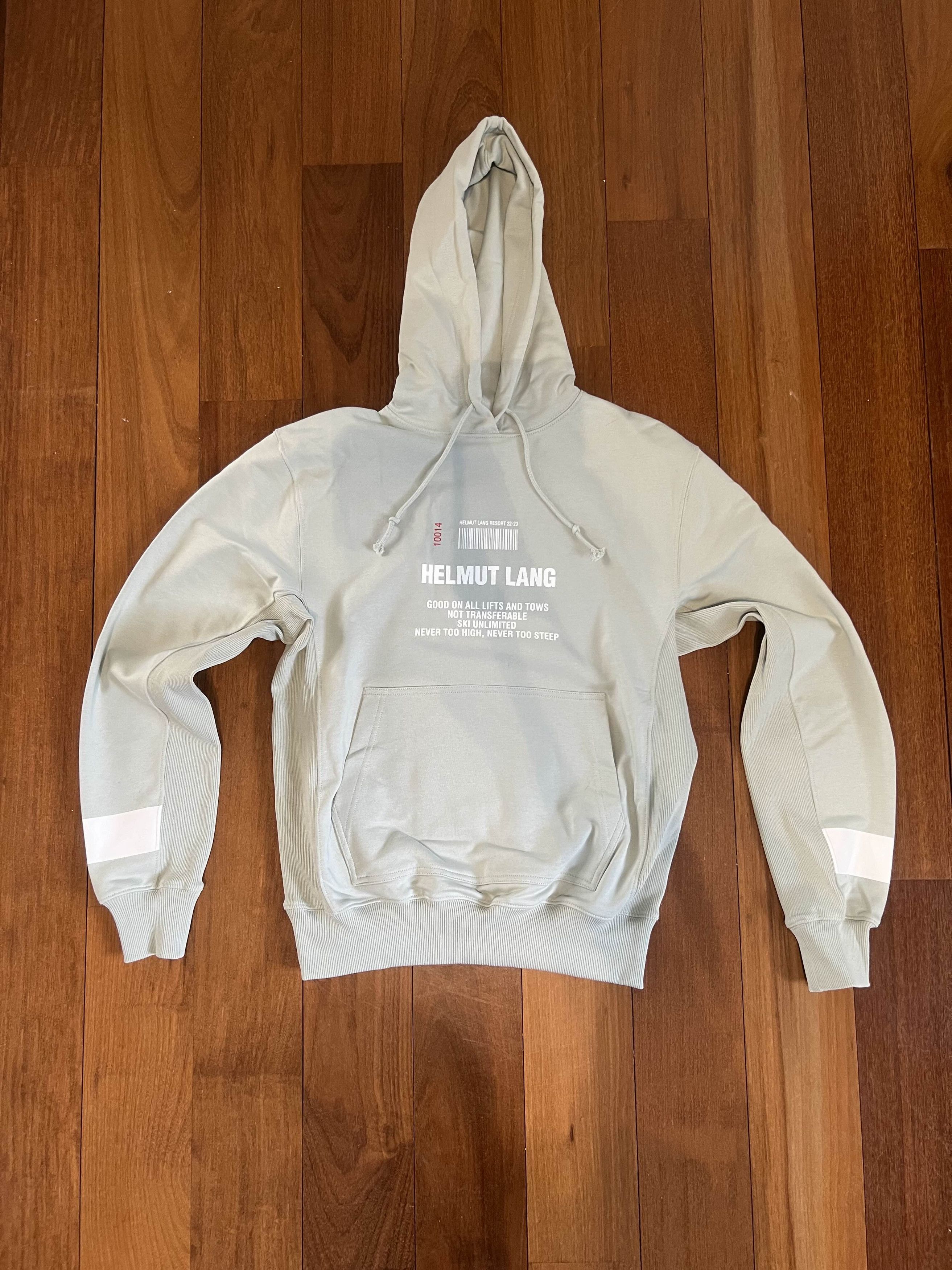 Helmut Lang HELMUT LANG Ski Pass Pullover Hoodie Size US S / EU 44-46 / 1 - 2 Thumbnail