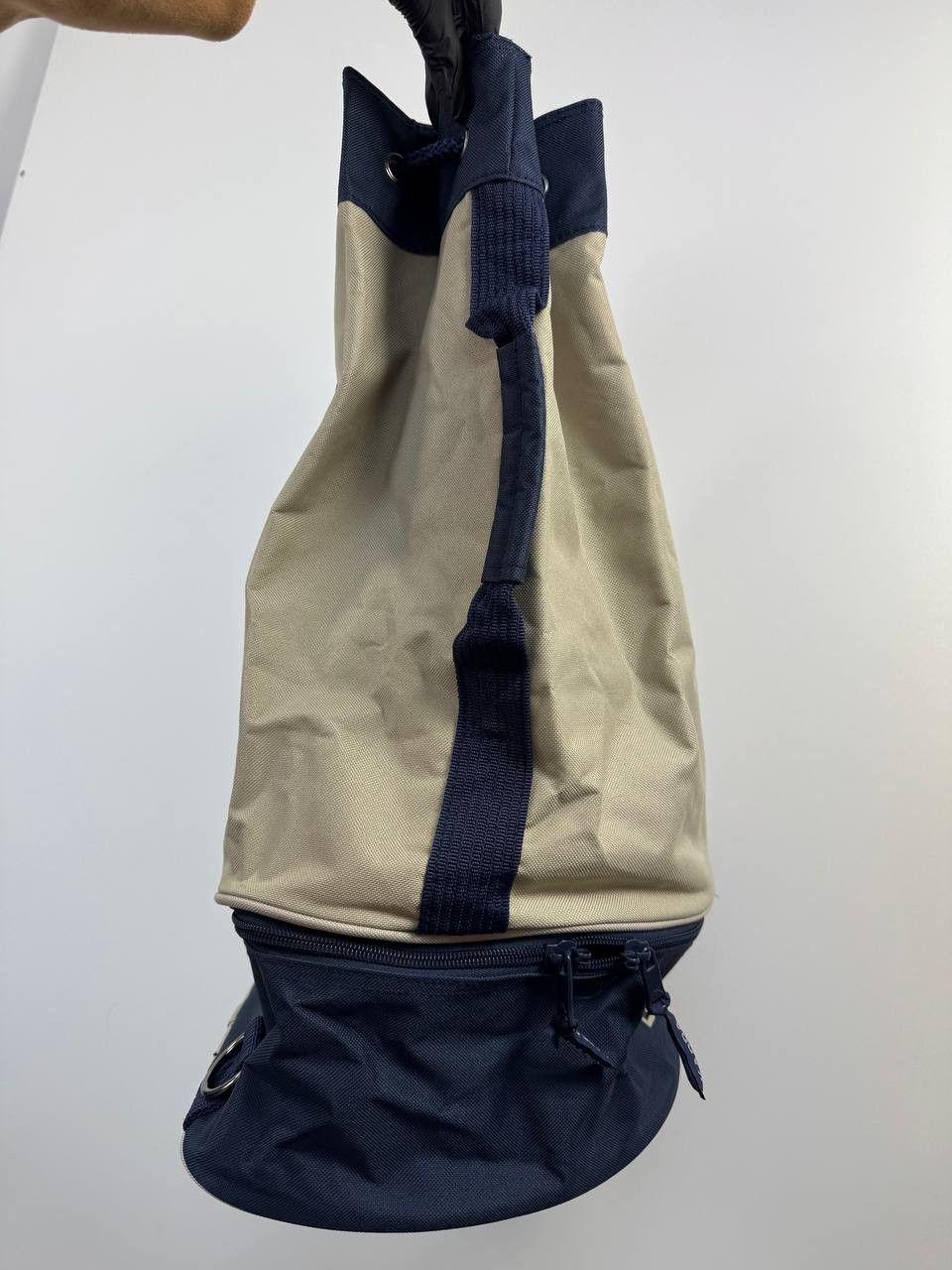 Kappa Kappa Drawstring Backpack Blue White Gym Bag Sports Sackpack Size ONE SIZE - 7 Thumbnail
