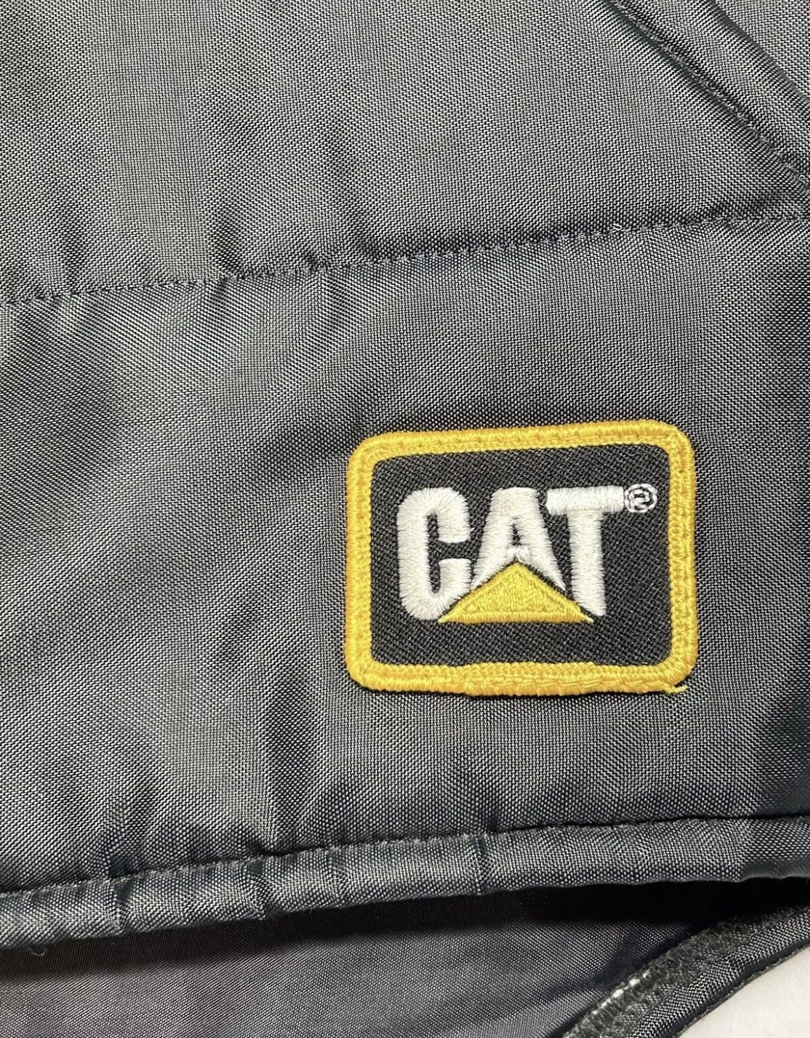 Caterpillar × Vintage Vintage CAT Vest Size US L / EU 52-54 / 3 - 2 Thumbnail