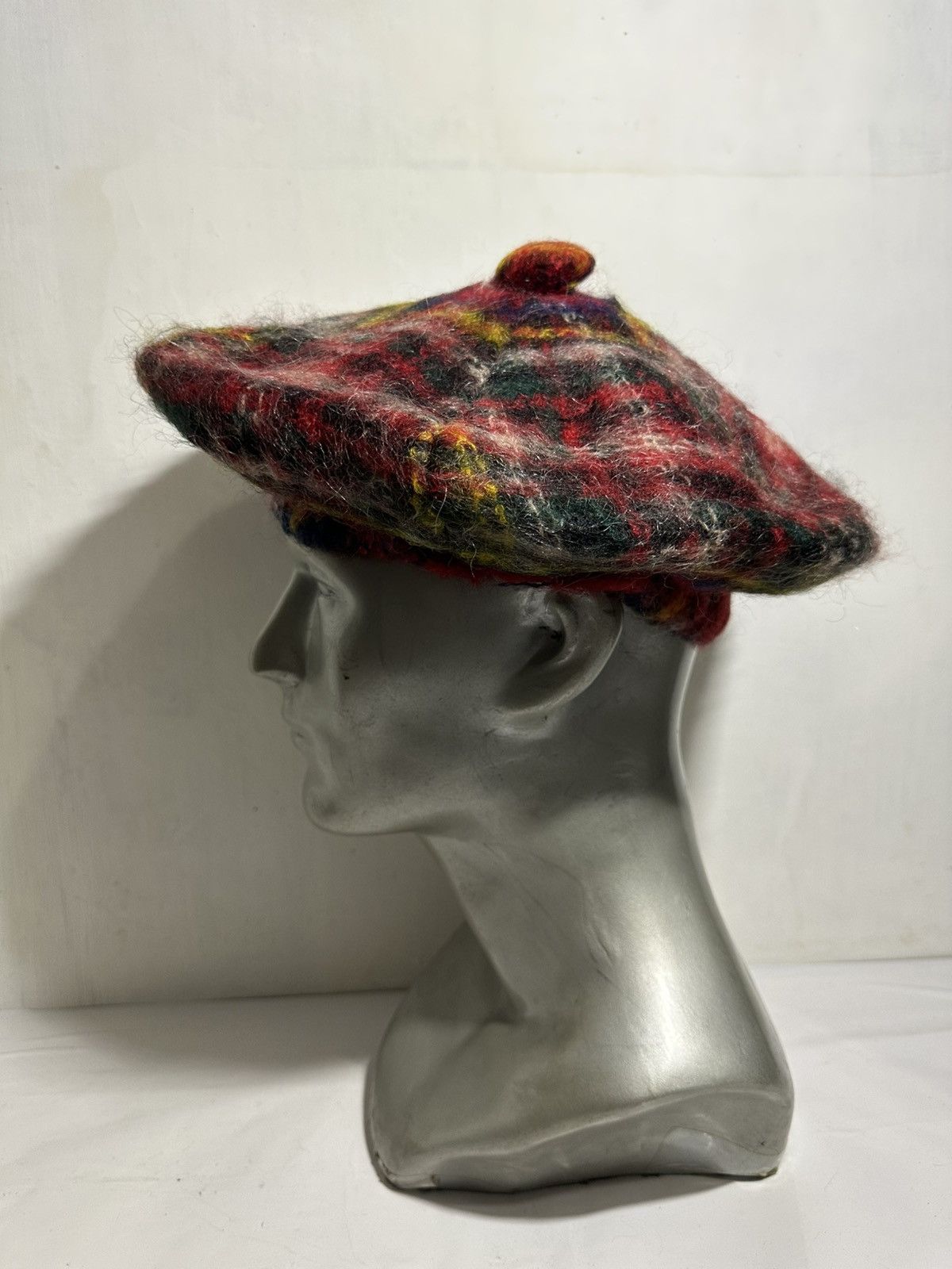 Designer A Wellwood Product Checkered Beret Hats Size ONE SIZE - 2 Thumbnail