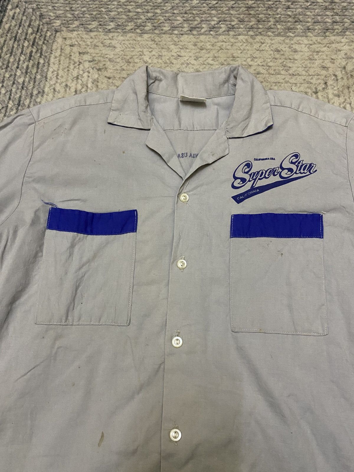 Surfside Supply Co. Vintage 90s Surf Side Super Star Rockabilly Bowling Shirt Size US M / EU 48-50 / 2 - 3 Thumbnail