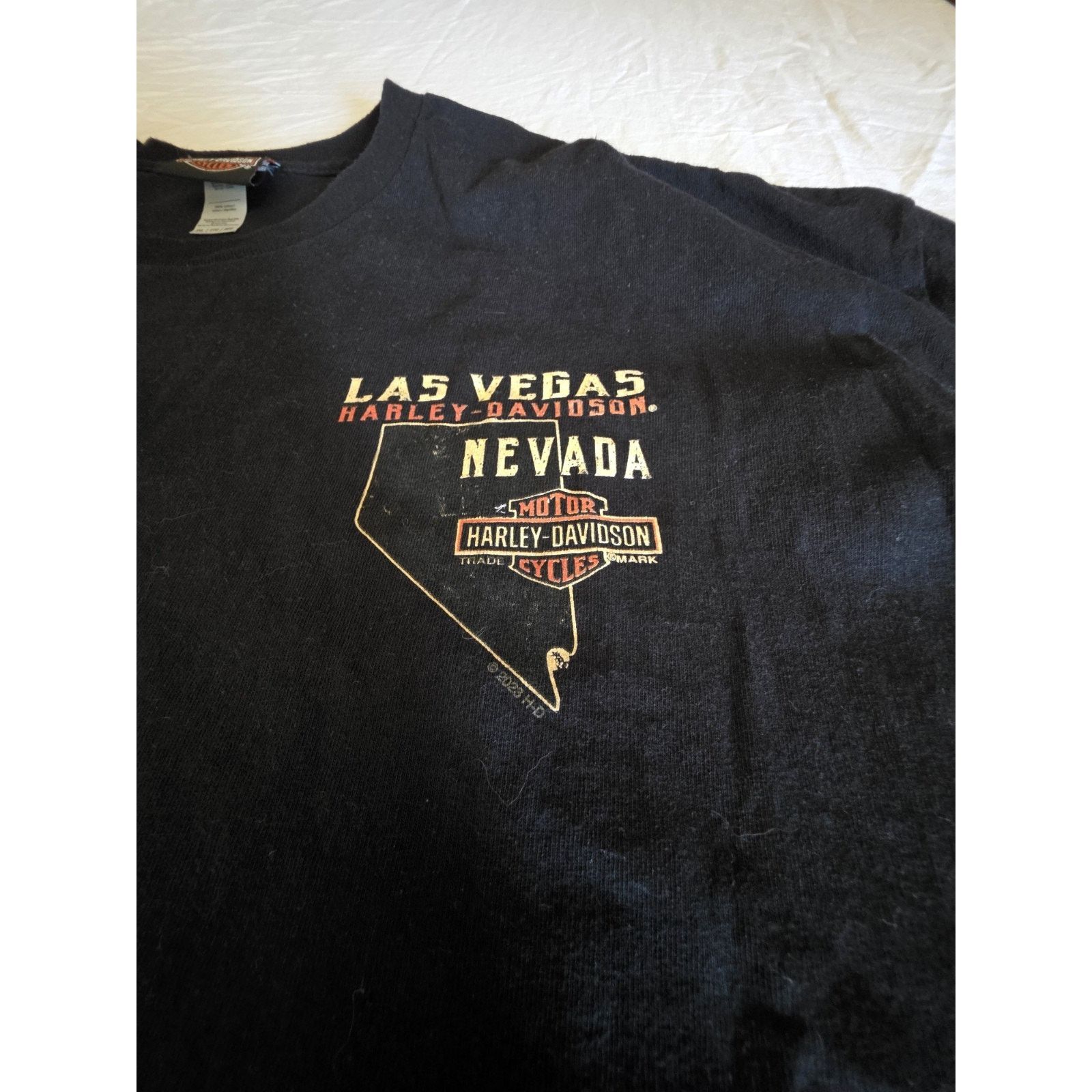 Harley Davidson Harley Davidson Men's Black Las Vegas Nevada Size 2XL Size US XXL / EU 58 / 5 - 4 Thumbnail