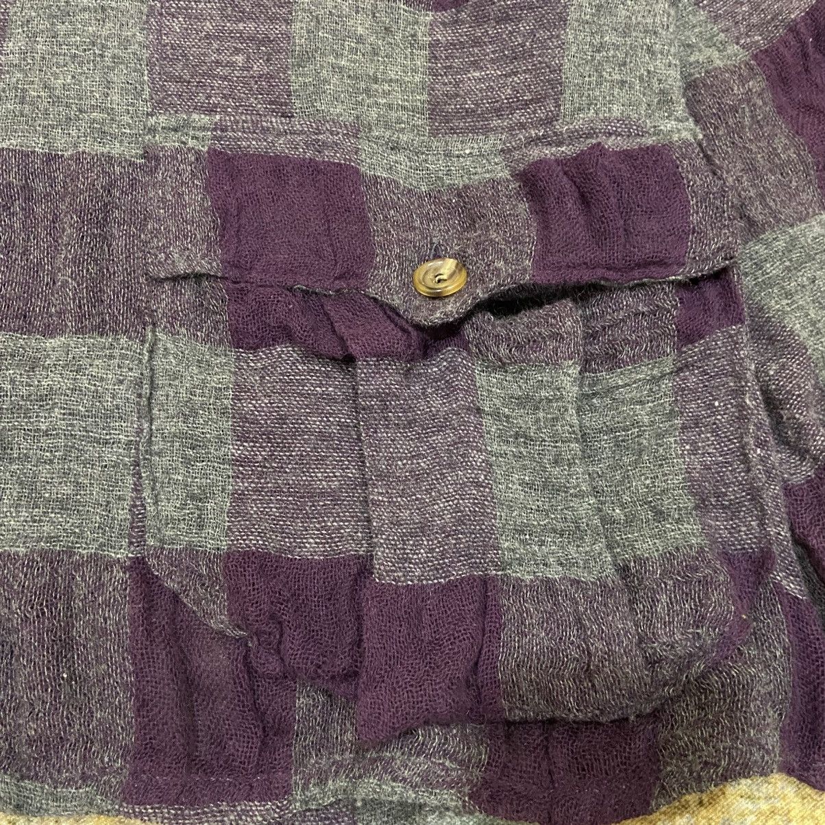Jun Takahashi Archival Undercover 1995AW Block Check Gauze Blouson Size US L / EU 52-54 / 3 - 10 Thumbnail