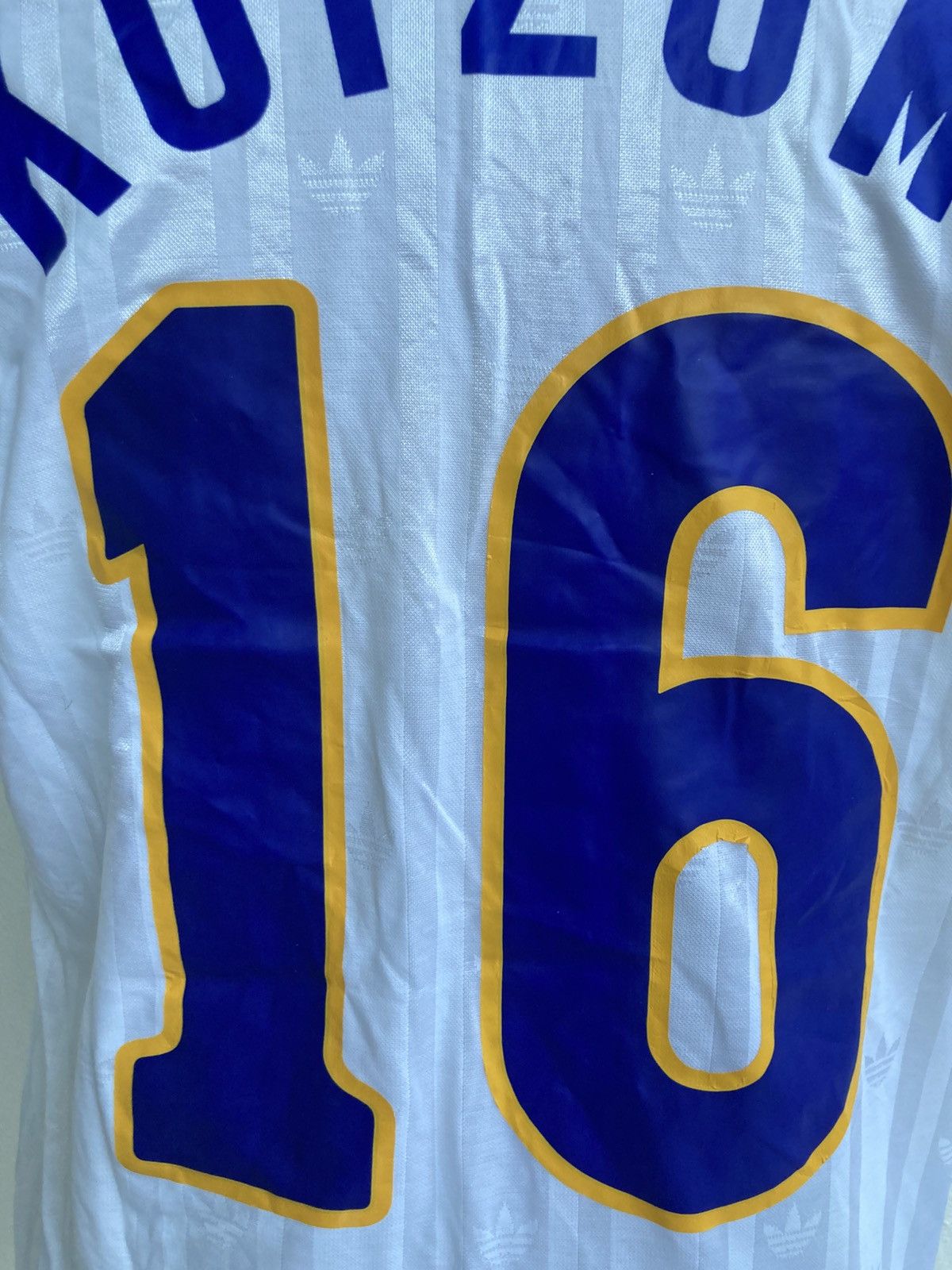 Adidas Vintage Matchworn Adidas Yokohama Marinos JLeague Jersey 89’ Size US L / EU 52-54 / 3 - 9 Thumbnail