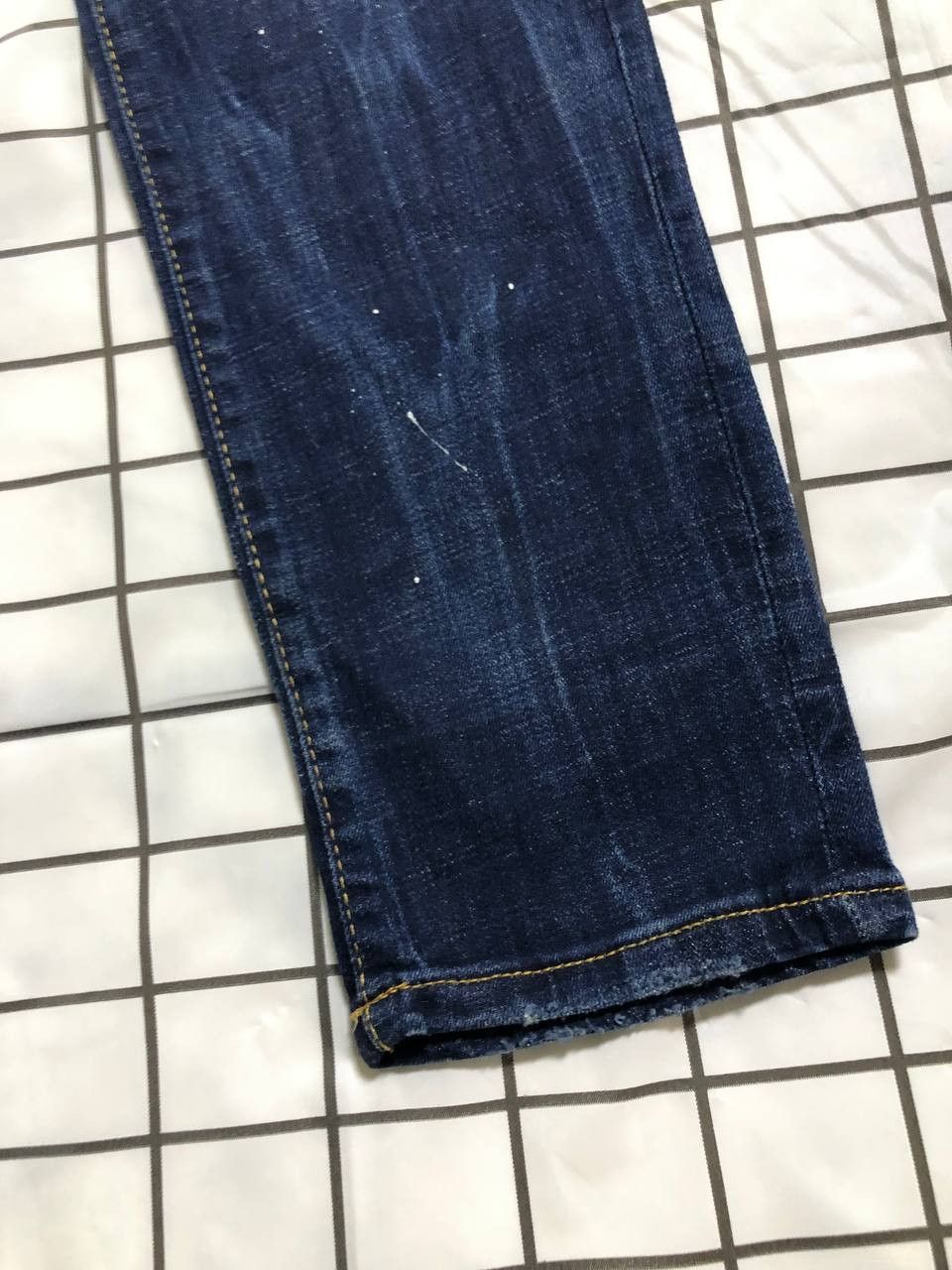 Dsquared2 Dsquared2 Vintage Floral Fish Pockets Distressed Denim Jeans Size US 32 / EU 48 - 4 Thumbnail