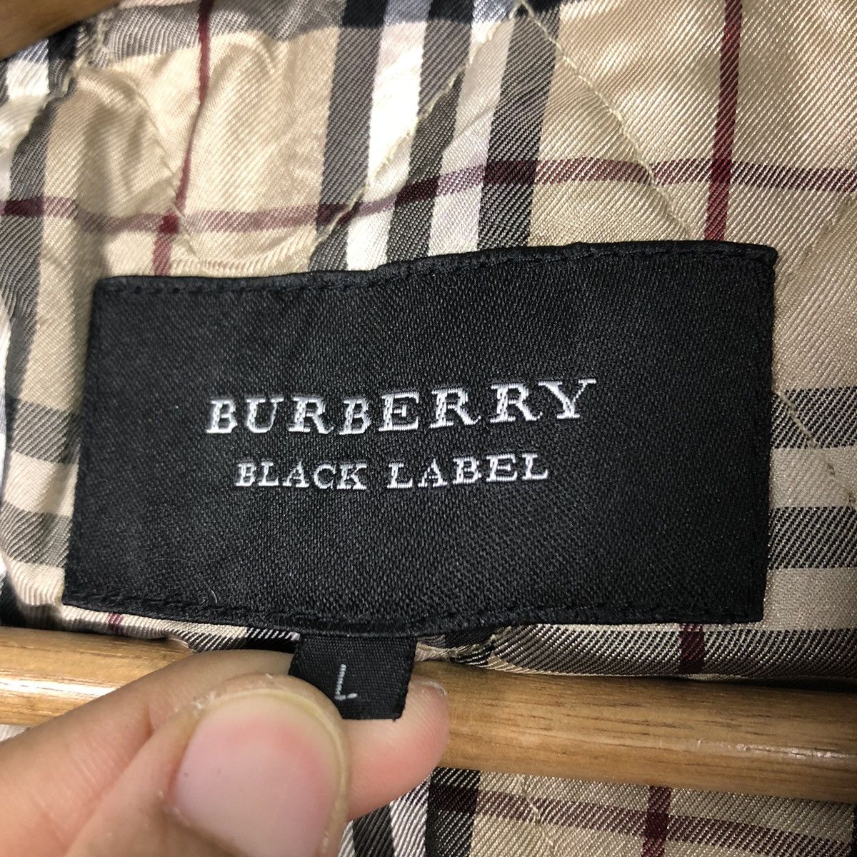 Burberry 📌Vintage Chore Jacket Burberry Black Label Nova Check Size US L / EU 52-54 / 3 - 19 Thumbnail