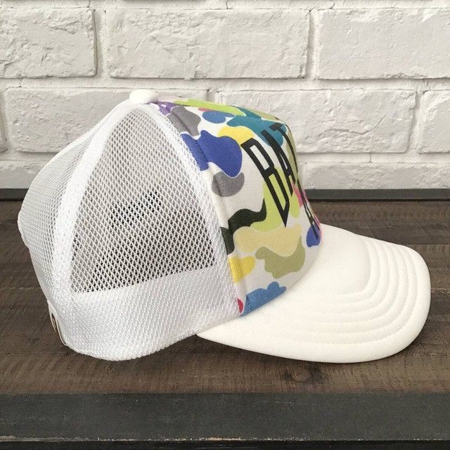 Bape BAPE Multi Camo NYC LOGO Tracker Hat Cap a bathing ape Size ONE SIZE - 3 Thumbnail