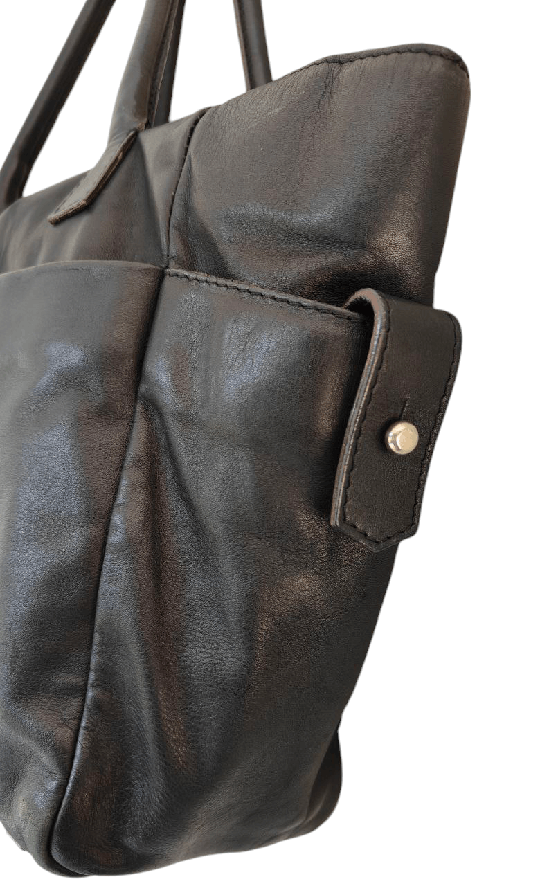 Comme des Garcons ❎ Italian Leather Handbag, Raccagni Zipper Size ONE SIZE - 10 Thumbnail