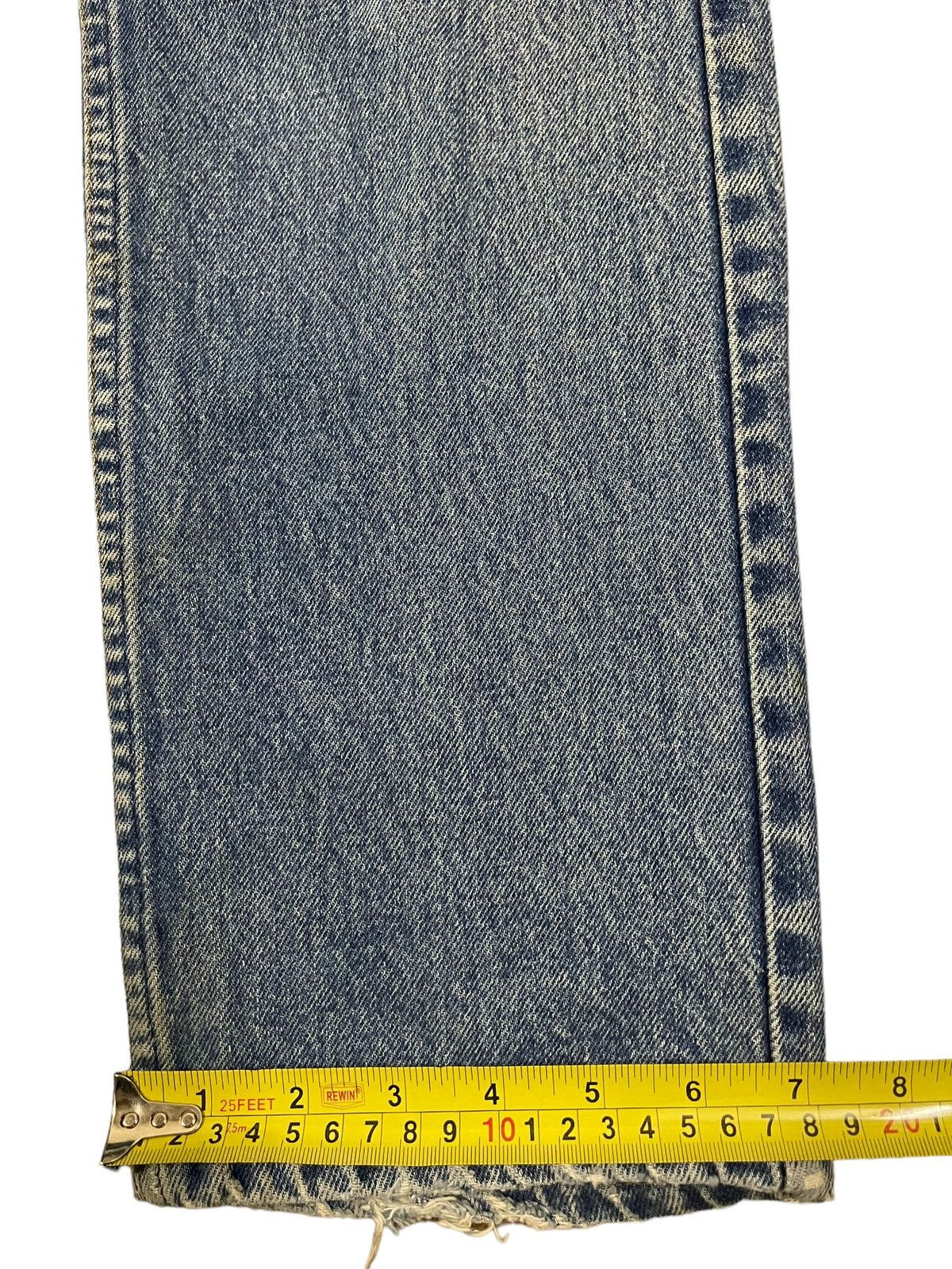 Levi's Vintage Levis 501 Blue Wash Destroyer Distressed Jeans Size US 30 / EU 46 - 15 Thumbnail