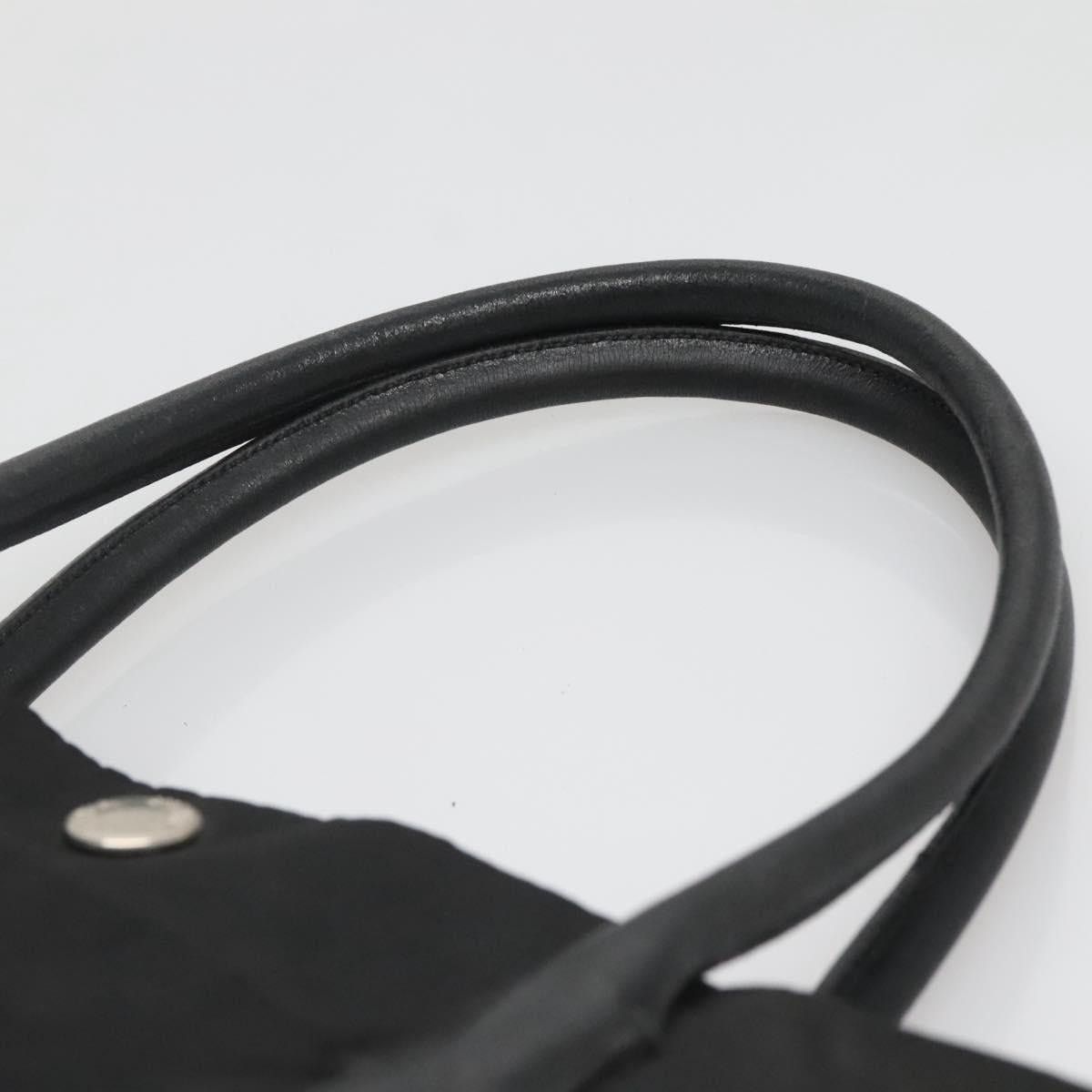 Prada PRADA Hand Bag Nylon Black Silver Size ONE SIZE - 8 Thumbnail