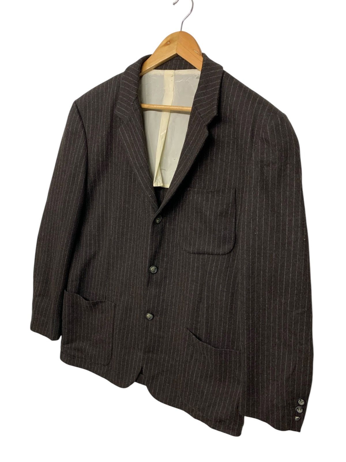 Designer × Dolce & Gabbana Rare Dolce & Gabbana Wool Blazer Button Down Made In Italy Size 48L - 2 Thumbnail