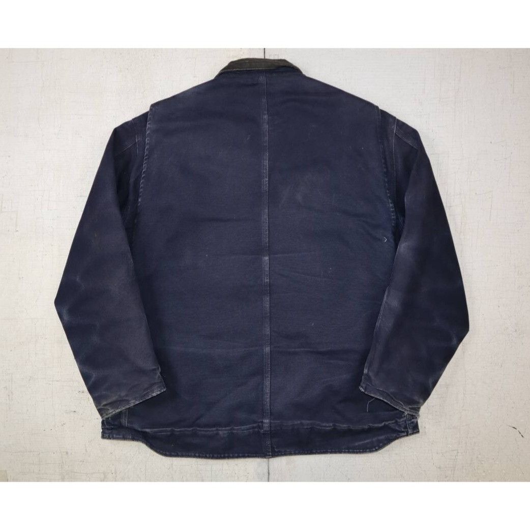 Carhartt Vintage Carhartt C61 Sherpa Jacket XL Blue Canvas Workwear Size US XL / EU 56 / 4 - 10 Thumbnail