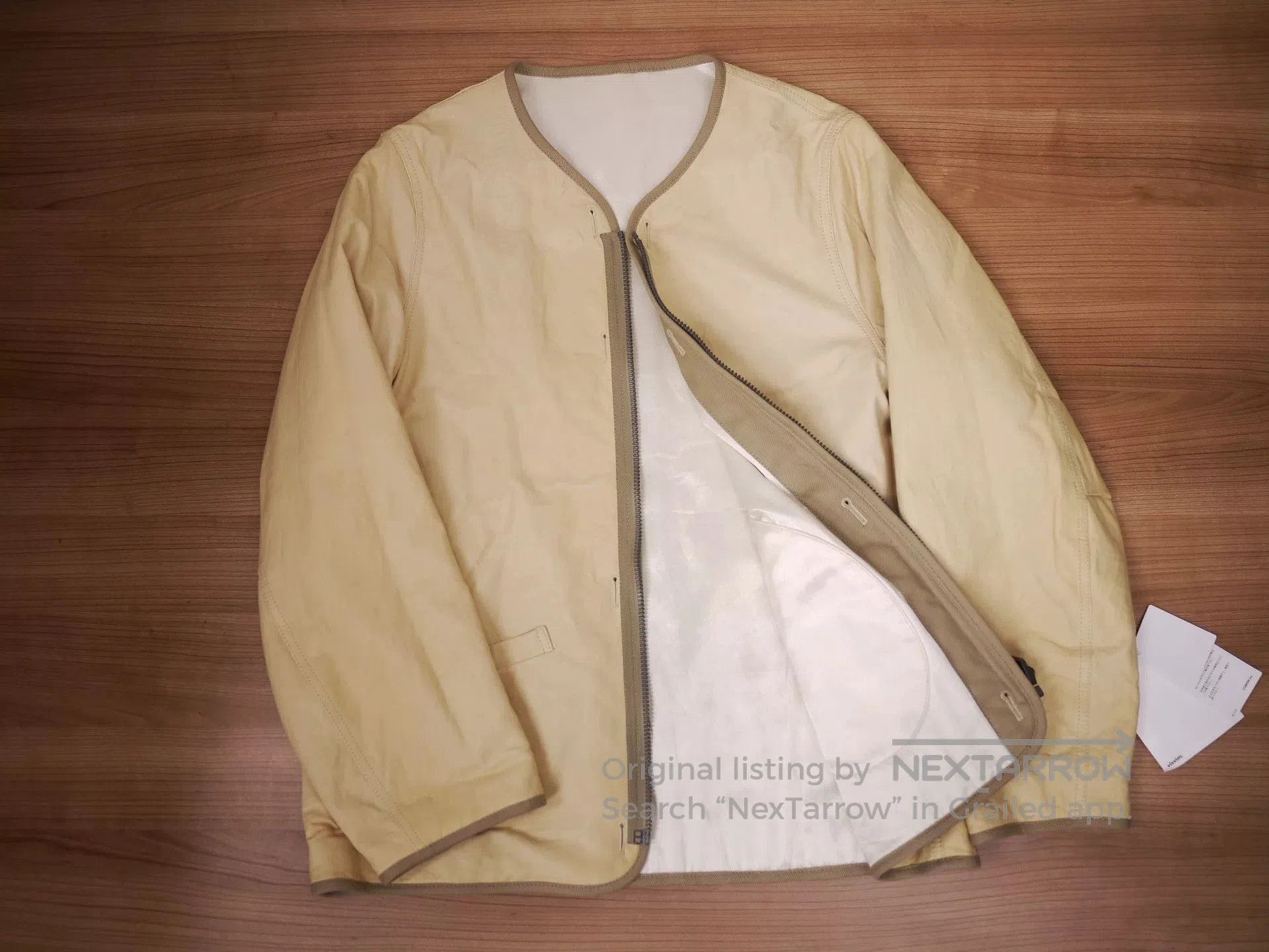 Visvim visvim iris jacket in ivory color. Size US M / EU 48-50 / 2 - 1 Thumbnail
