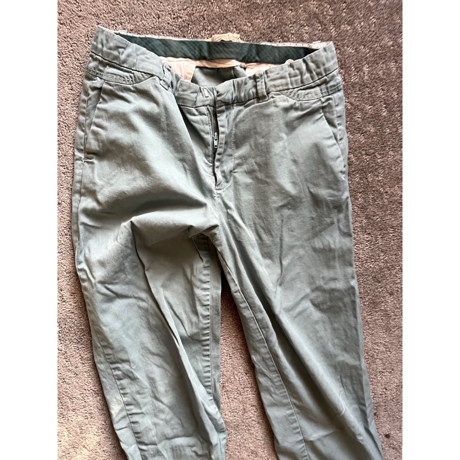 Denim & Co. Denim & Co. Pants Denim & Co. Women's Pants Size 2 Casual Pant Blue Solid Size 26" / US 2 / IT 38 - 2 Thumbnail