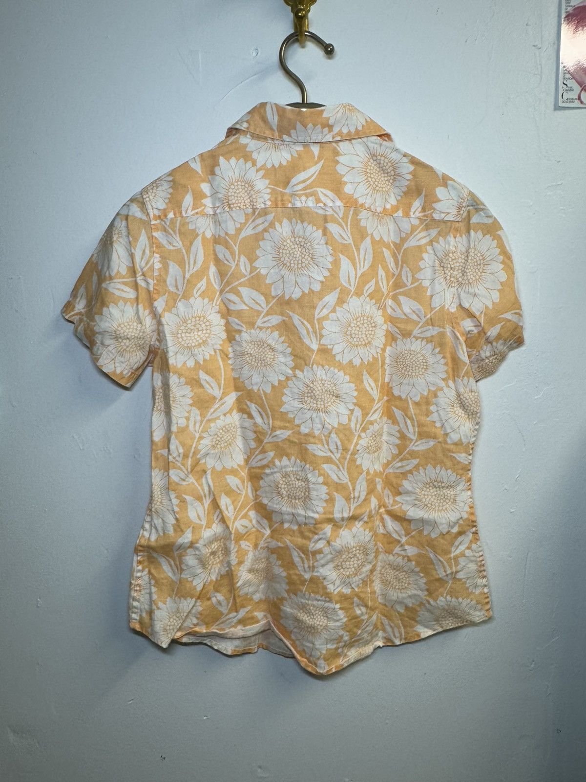 Tommy Bahama × Vintage Vintage Tommy Bahama button-down shirt sunflower medium EUC Size M / US 6-8 / IT 42-44 - 10 Thumbnail