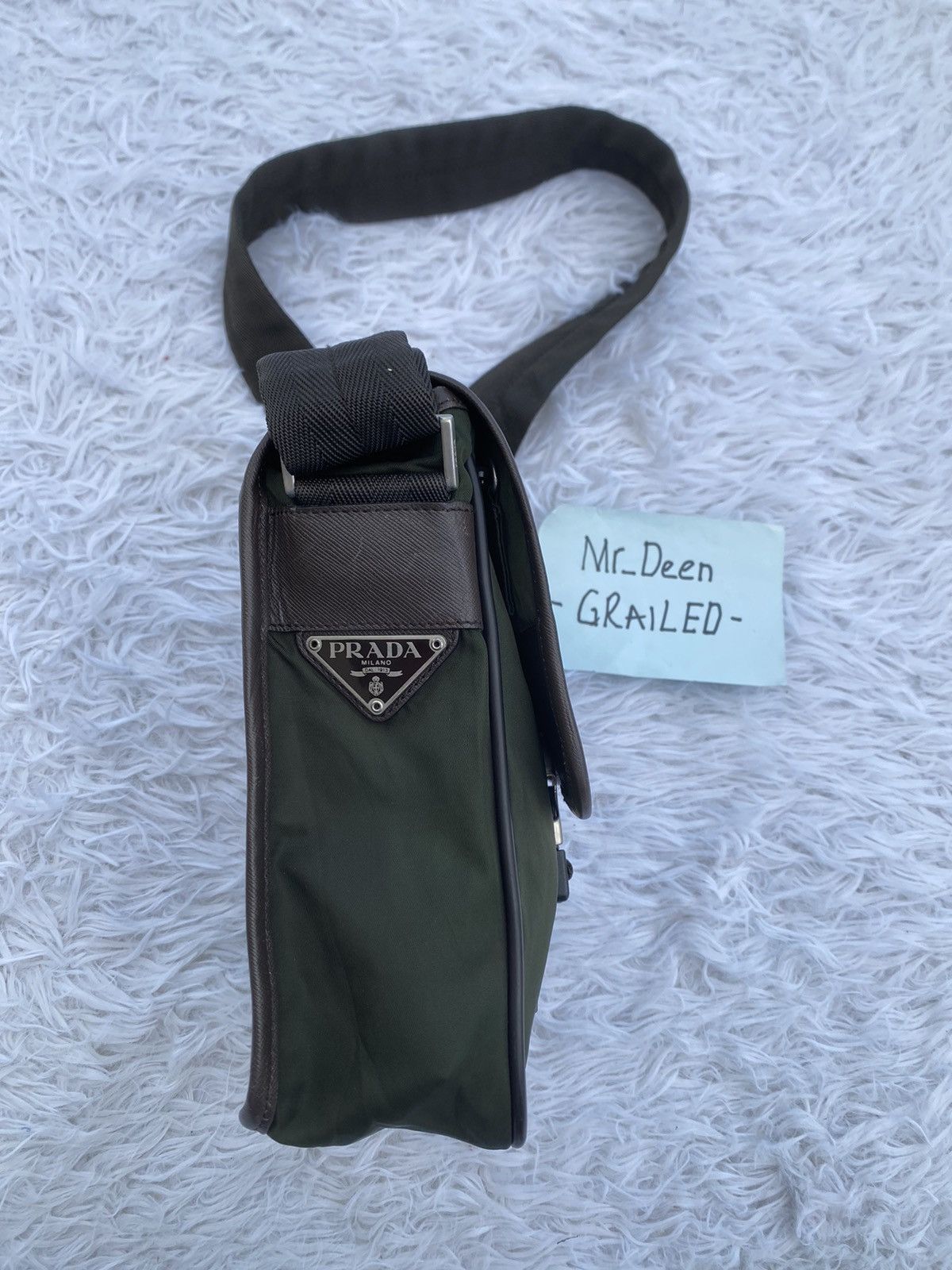 Prada Rare Vintage PRADA Nylon Sling Bang Size ONE SIZE - 4 Thumbnail