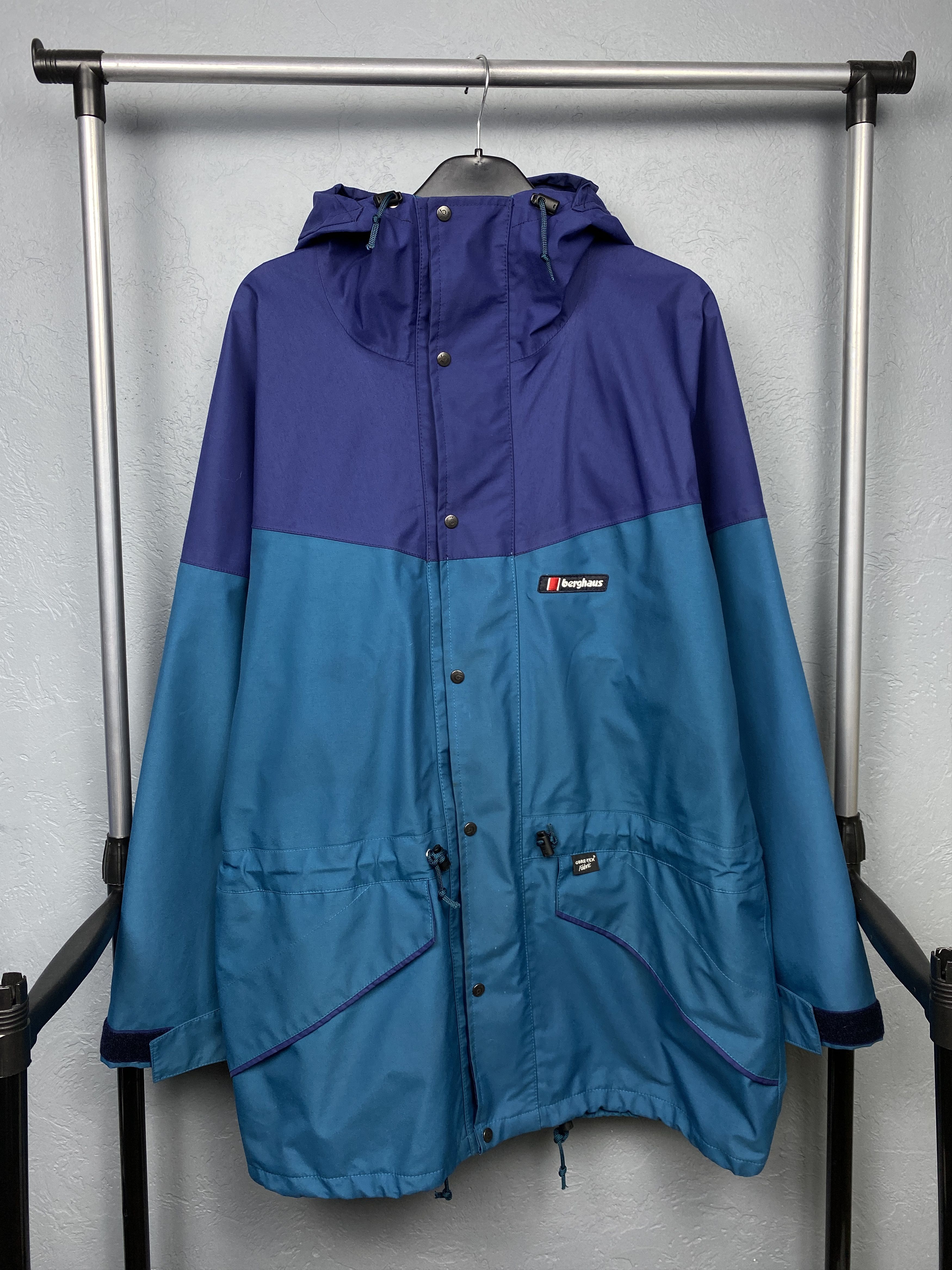 Berghaus Berghaus Thunder 90s Vintage Mens Nylon Gore Tex Jacket Size US XL / EU 56 / 4 - 1 Thumbnail