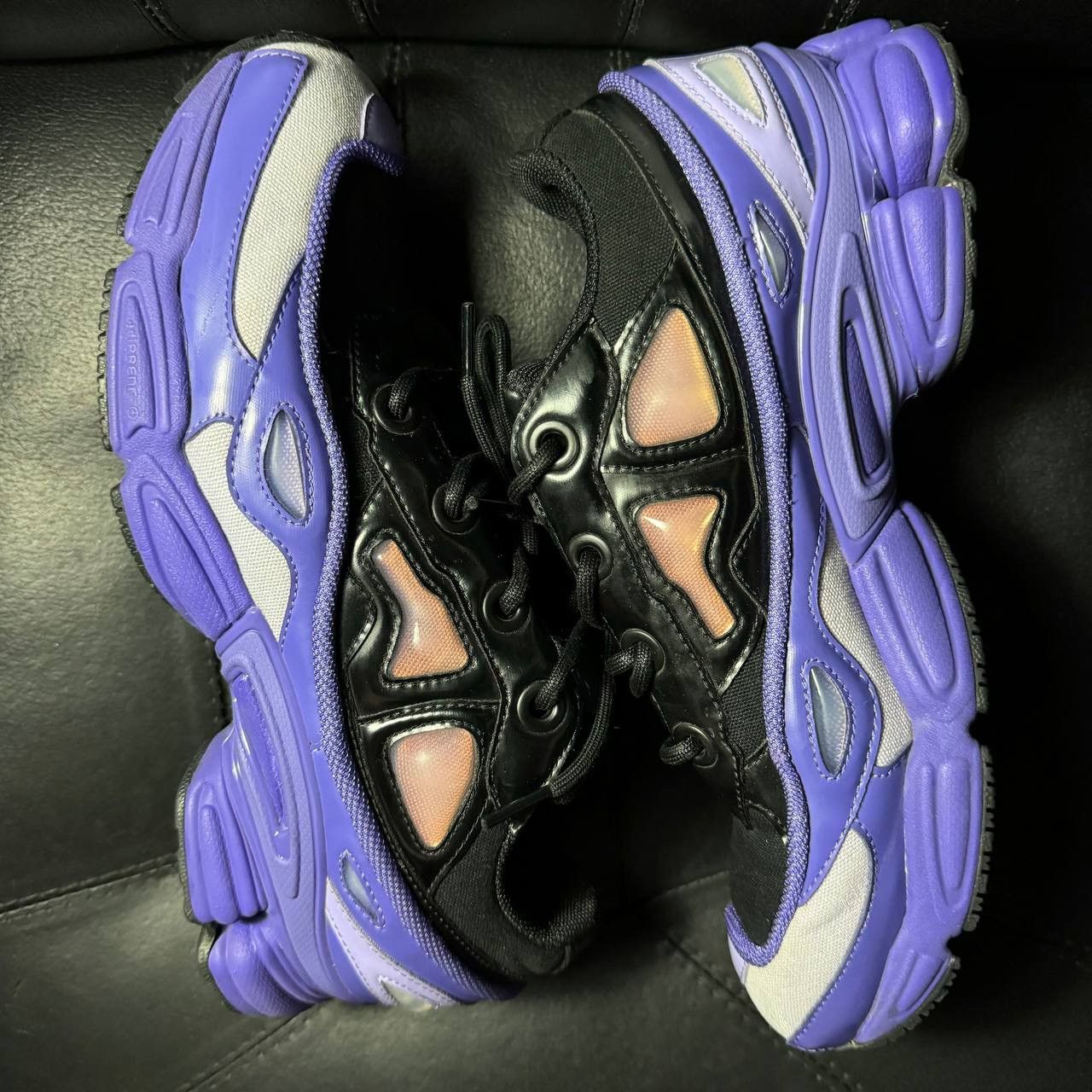 Adidas × Raf Simons Adidas Raf Simons Ozweego Purple Size US 9.5 / EU 42-43 - 5 Thumbnail