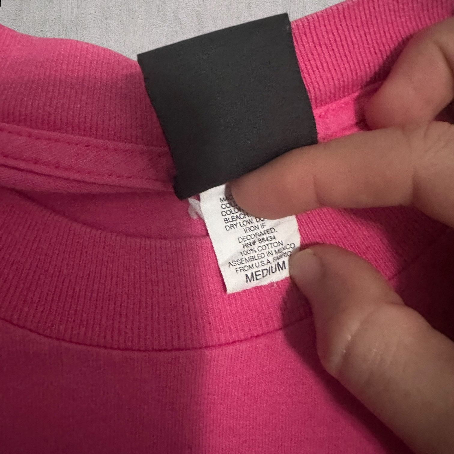 Giant Back street boys black and blue tour pink shirt giant tag Size US M / EU 48-50 / 2 - 4 Thumbnail