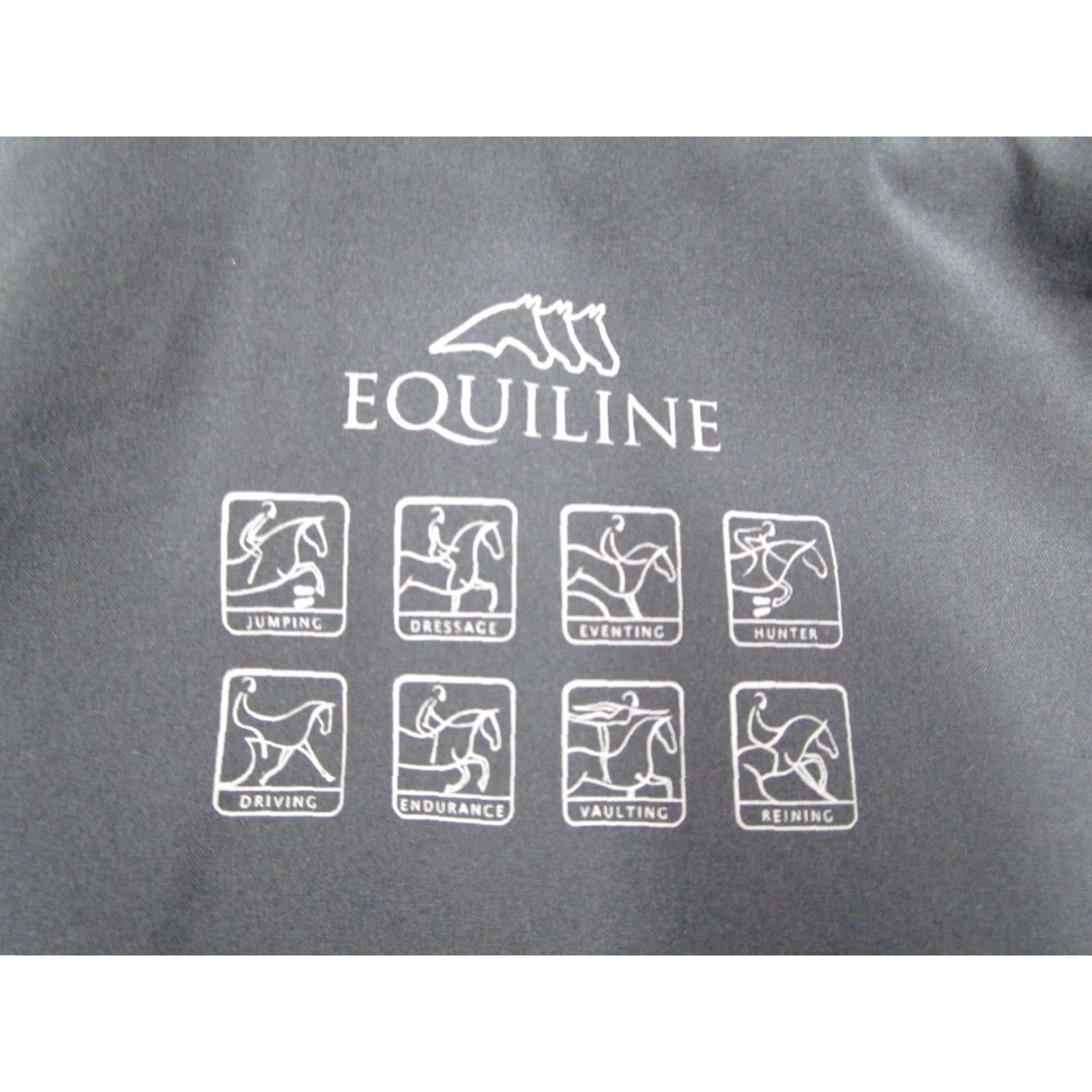 Vintage Equiline Jacket Womens Small Blue Silene Faux Fur Full Zip Hooded Equestrian Size S / US 4 / IT 40 - 3 Thumbnail